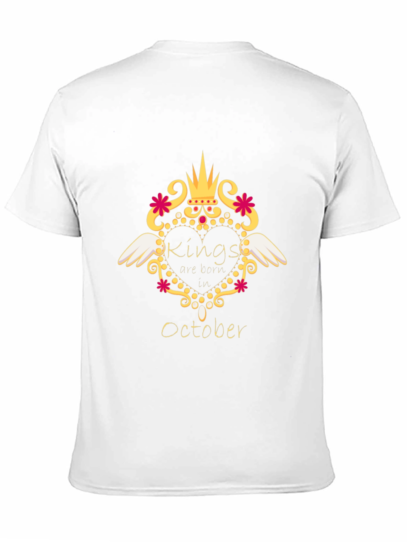 Kings are Born in October T-Shirt