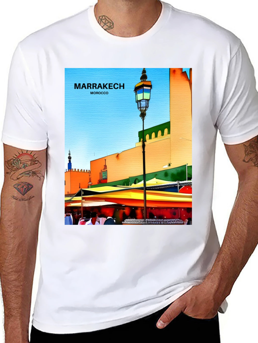 Marrakech Morocco Graphic T-Shirt