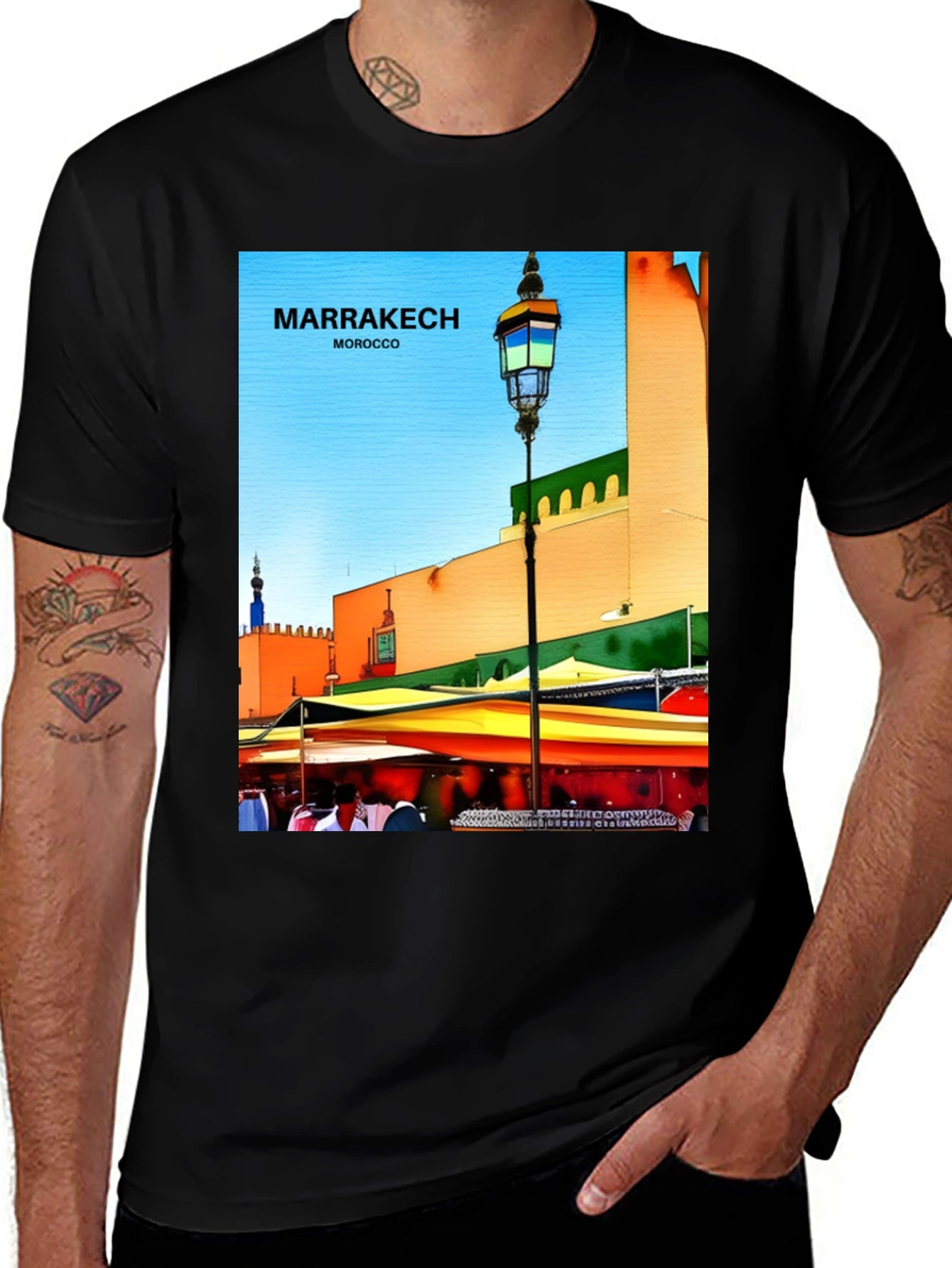 Marrakech Morocco Graphic T-Shirt