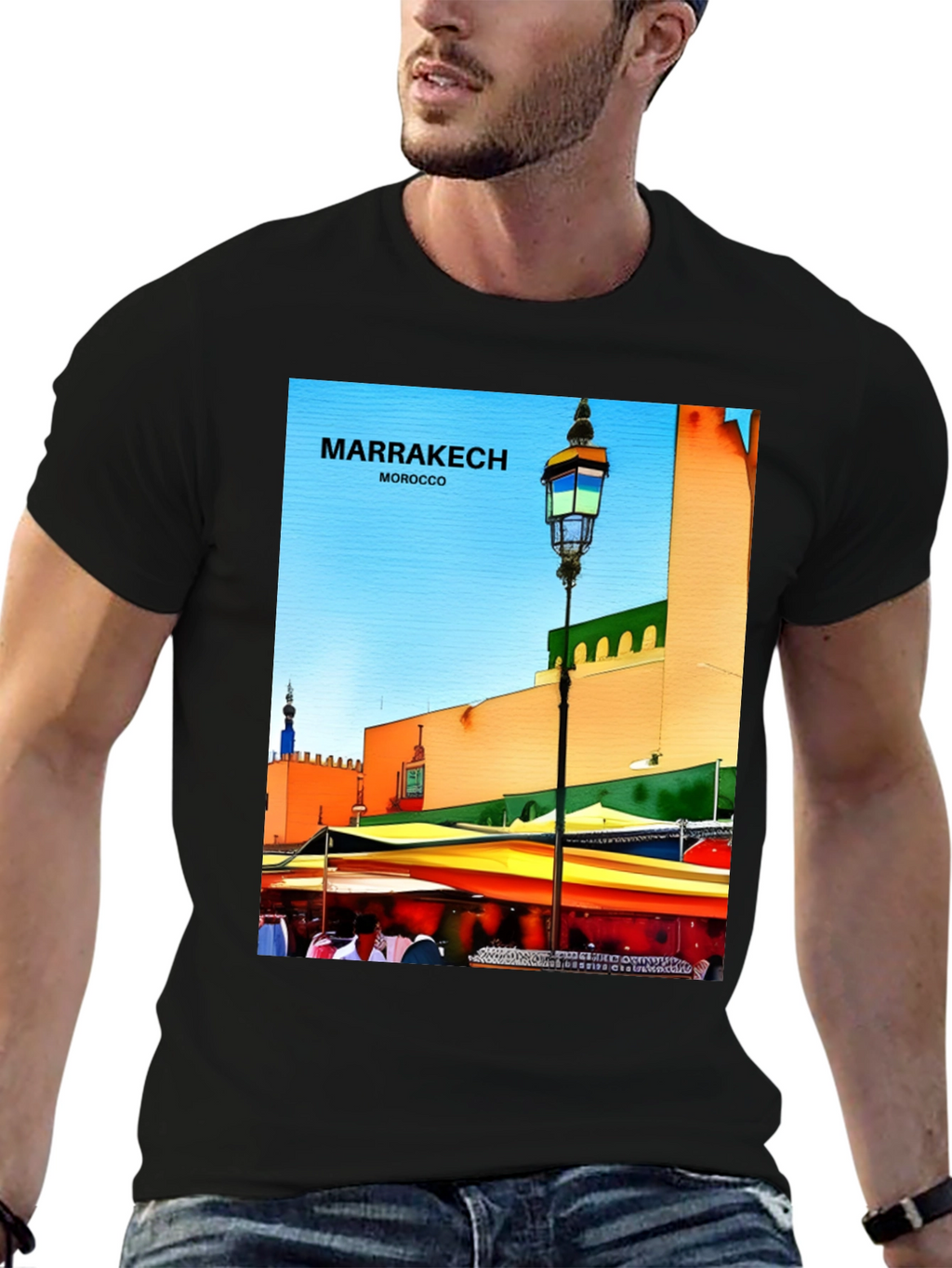 Marrakech Morocco Graphic T-Shirt
