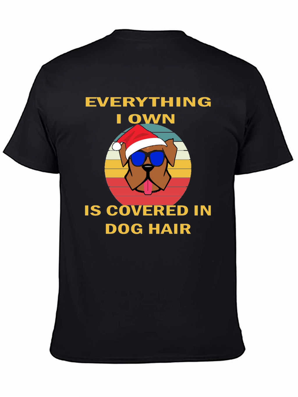 Dog Hair Christmas T-Shirt