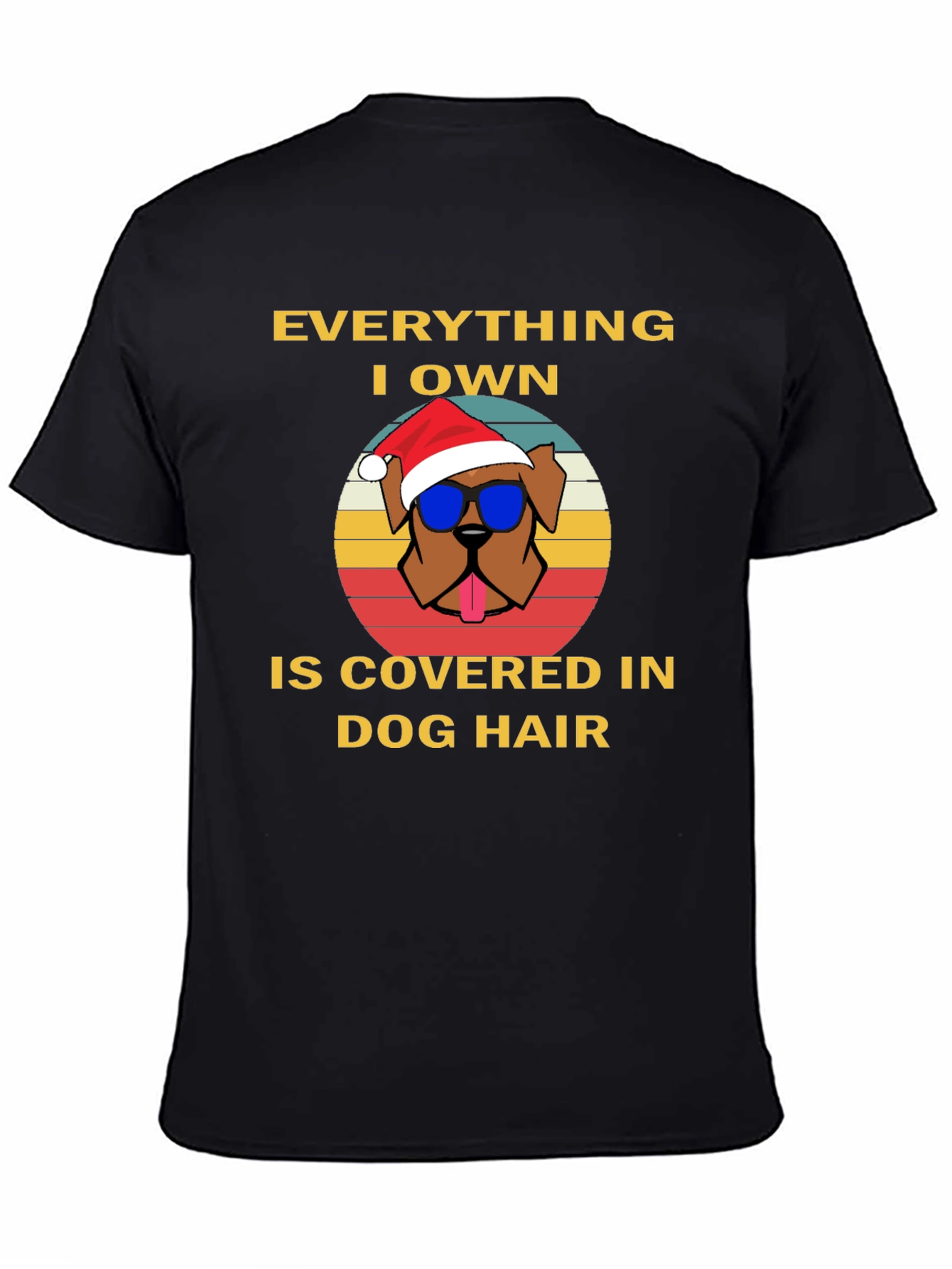 Dog Hair Christmas T-Shirt