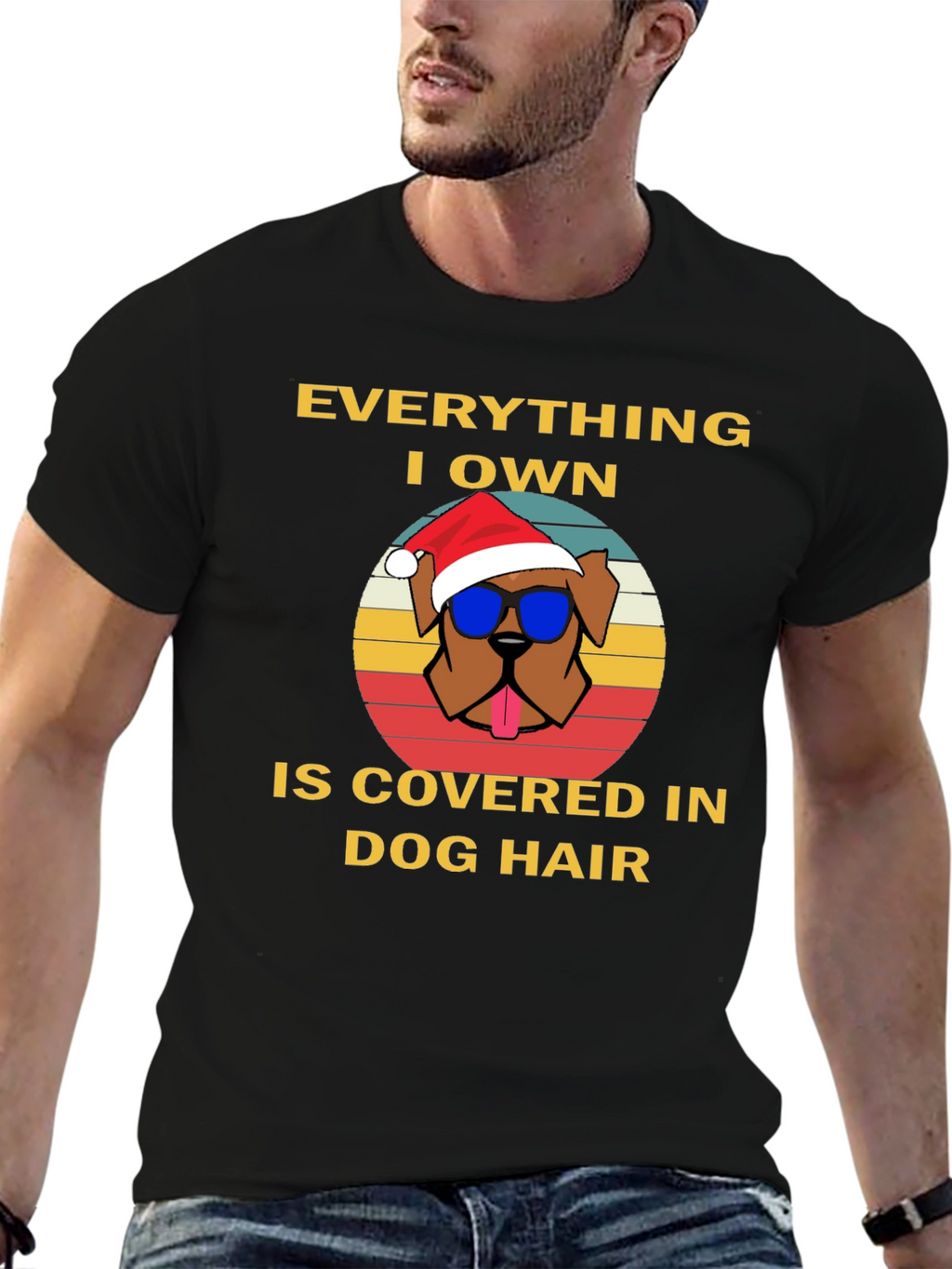 Dog Hair Christmas T-Shirt