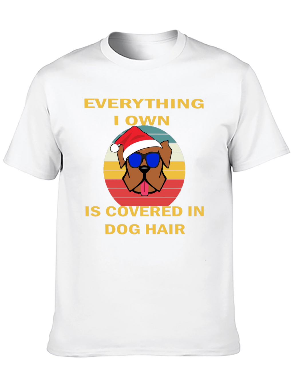 Dog Hair Christmas T-Shirt