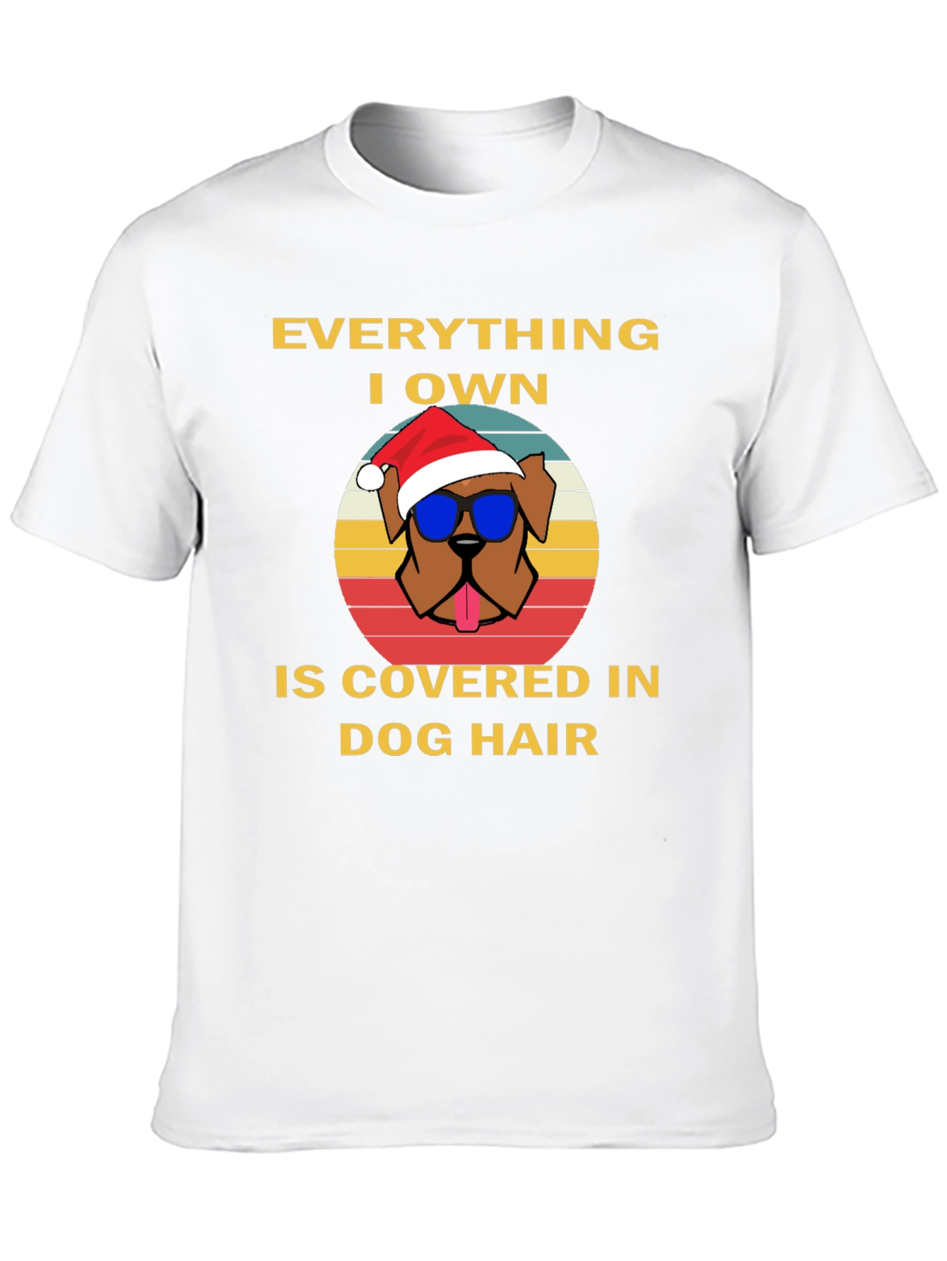 Dog Hair Christmas T-Shirt