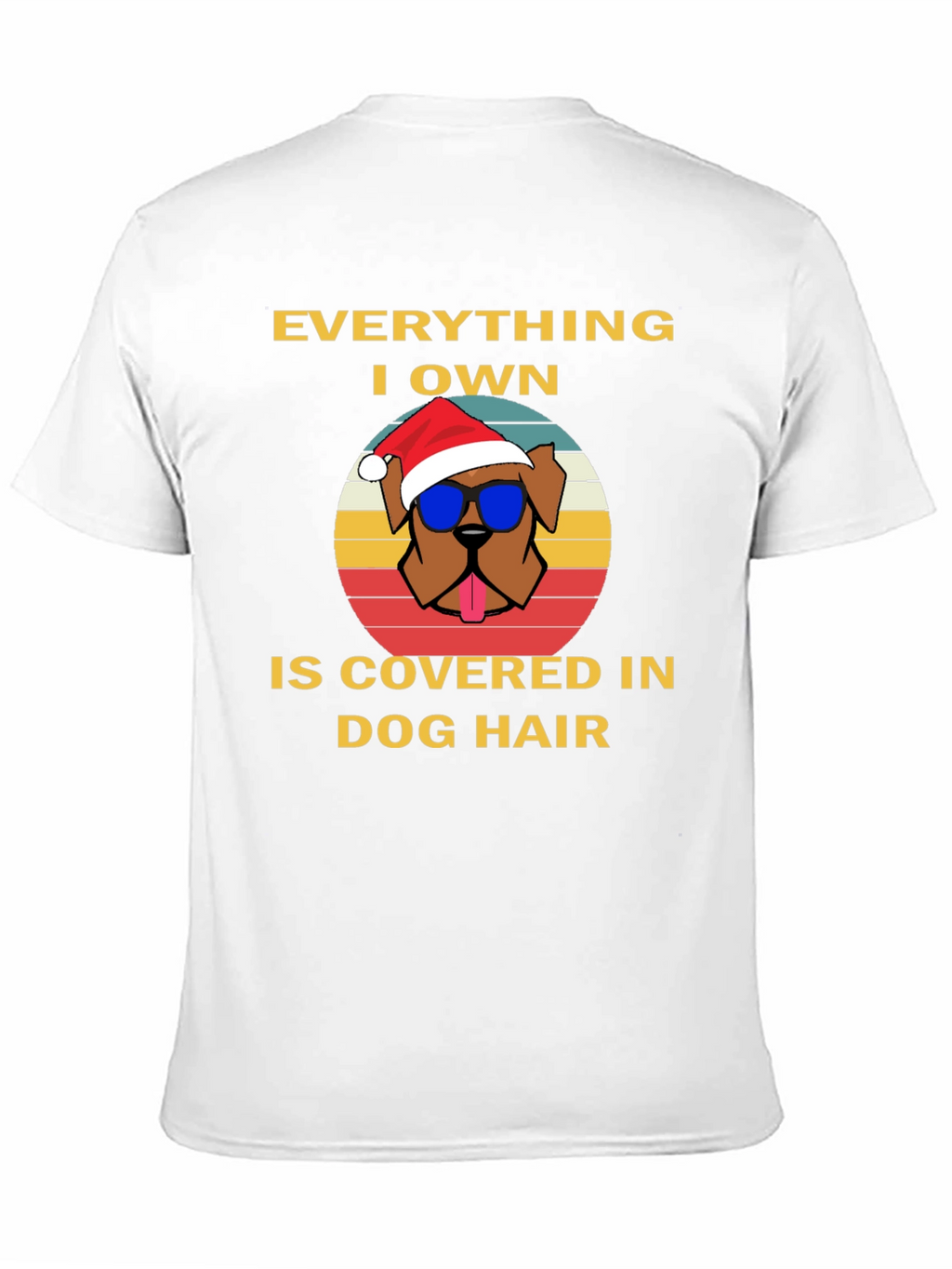 Dog Hair Christmas T-Shirt