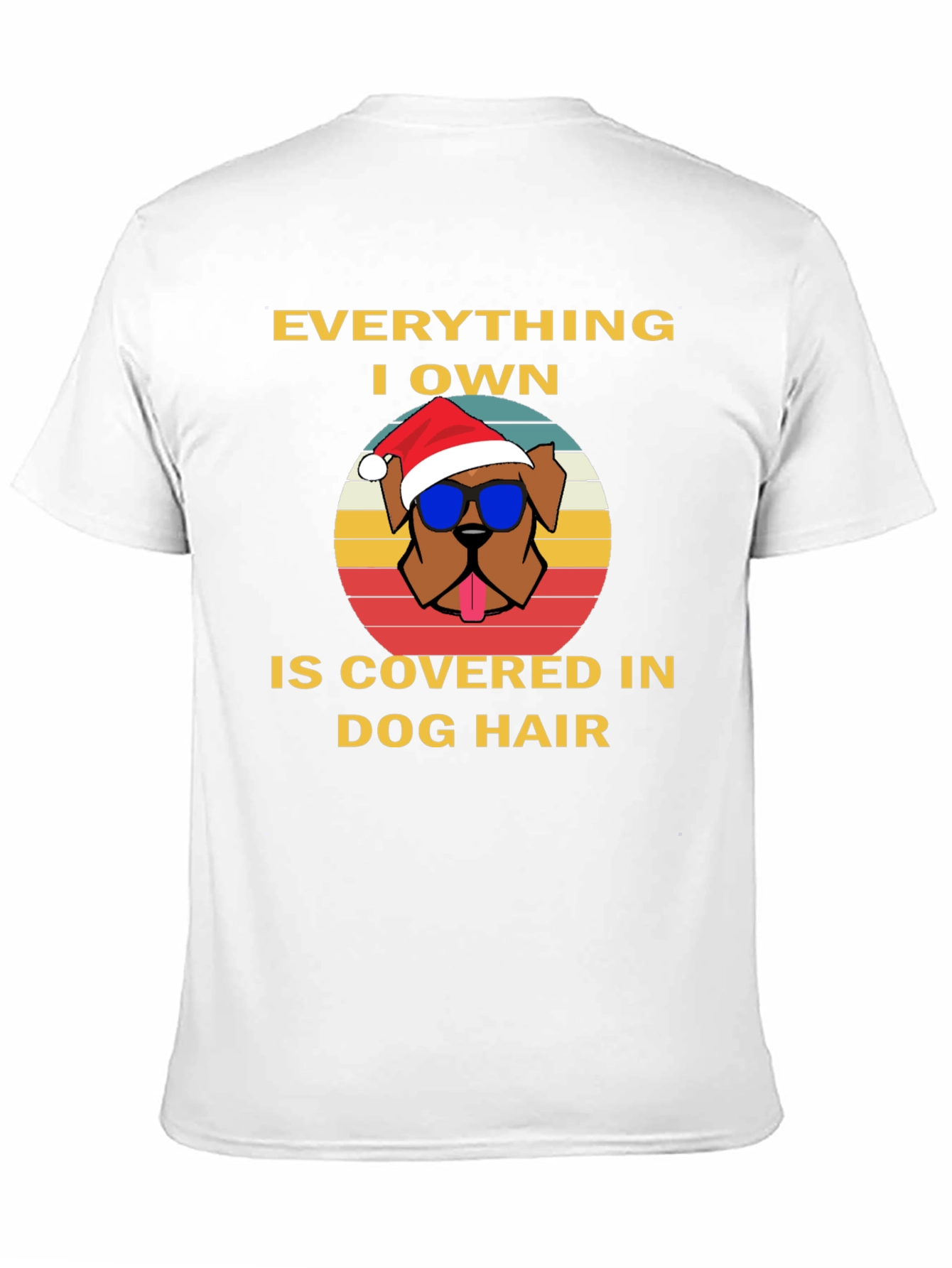 Dog Hair Christmas T-Shirt