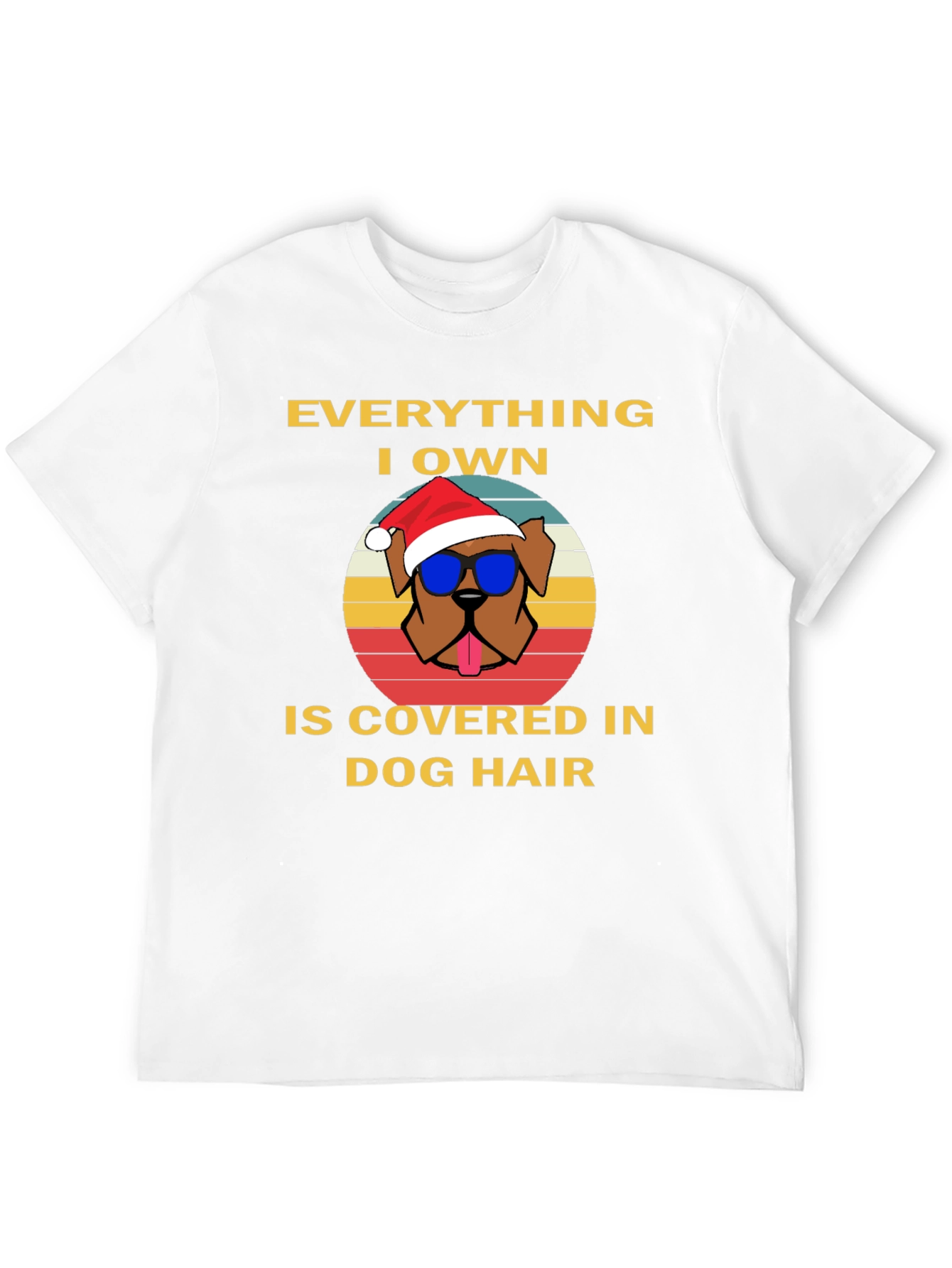 Dog Hair Christmas T-Shirt