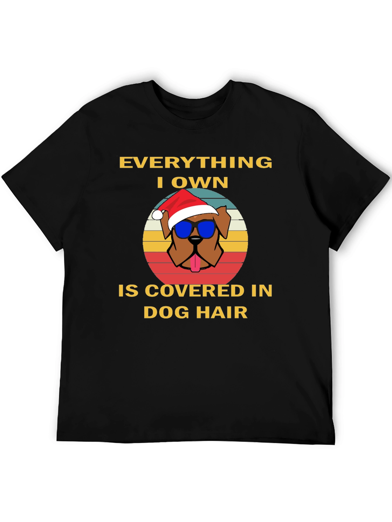 Dog Hair Christmas T-Shirt