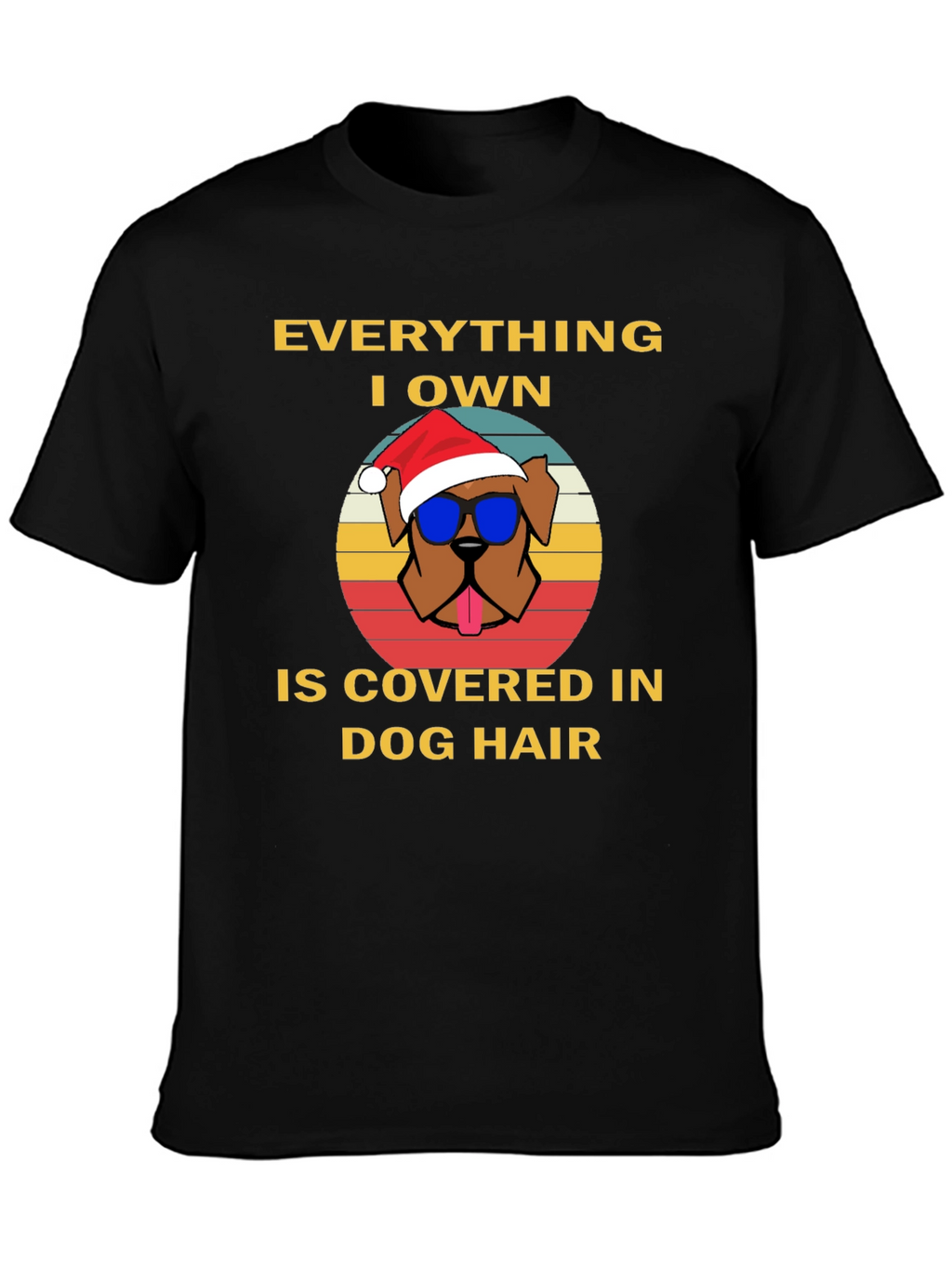 Dog Hair Christmas T-Shirt