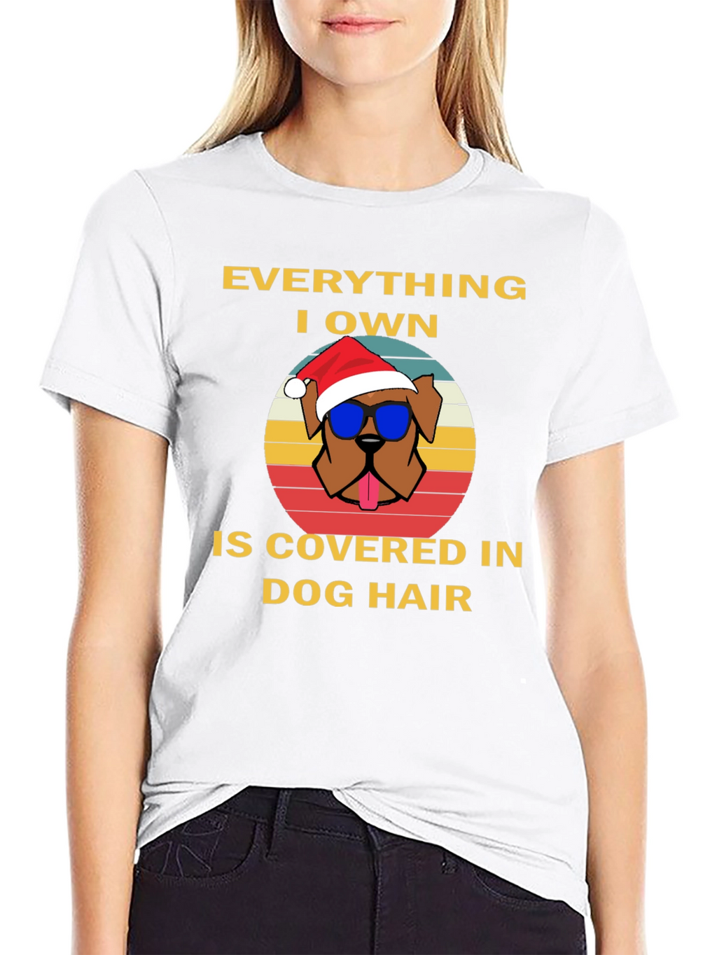 Dog Hair Christmas T-Shirt