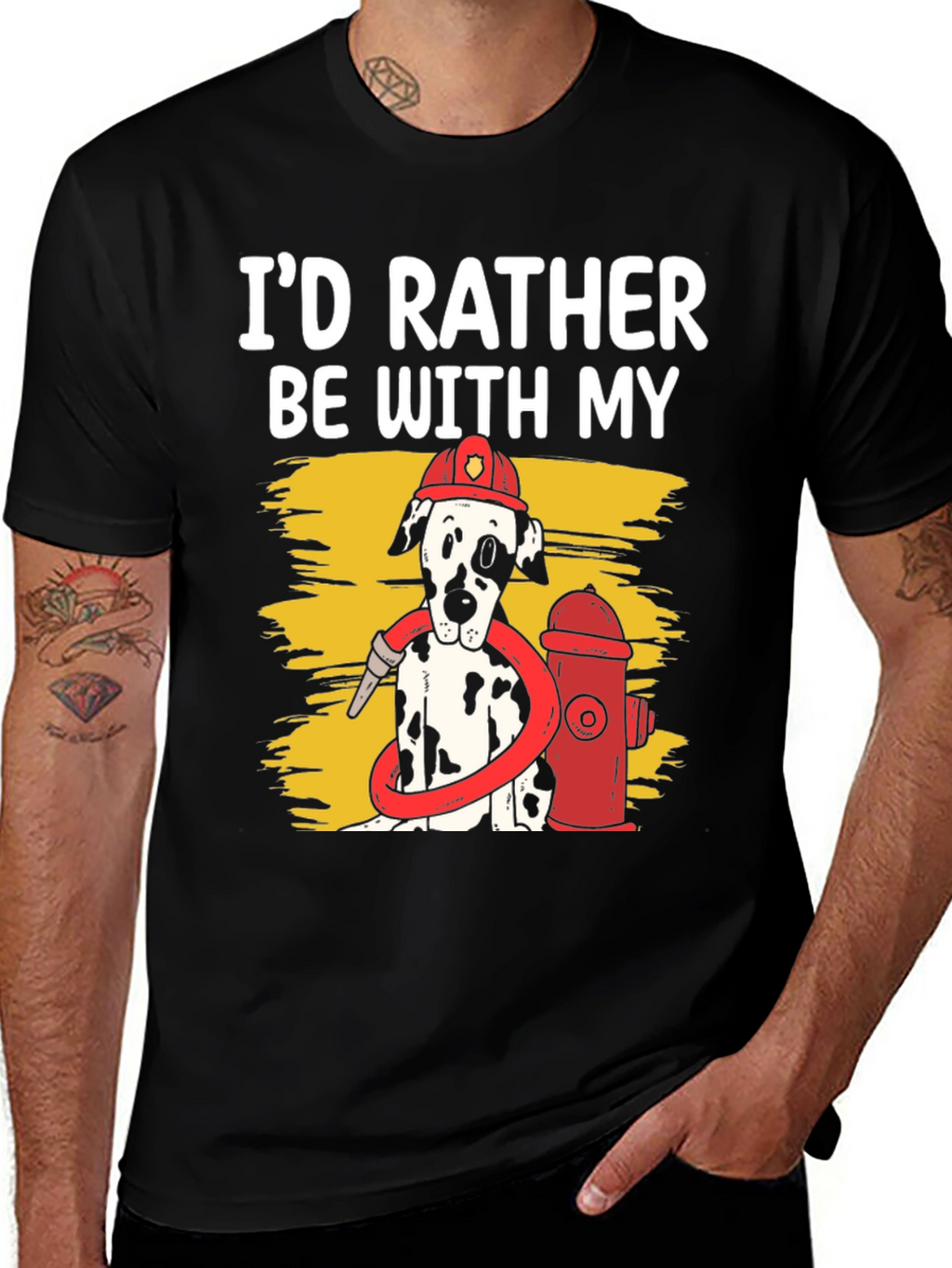 Dog Firefighter T-Shirt