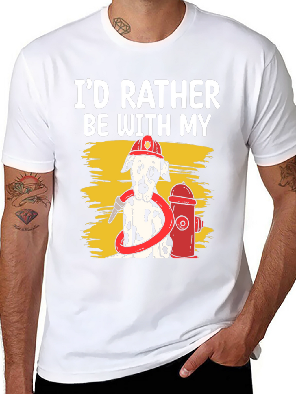 Dog Firefighter T-Shirt