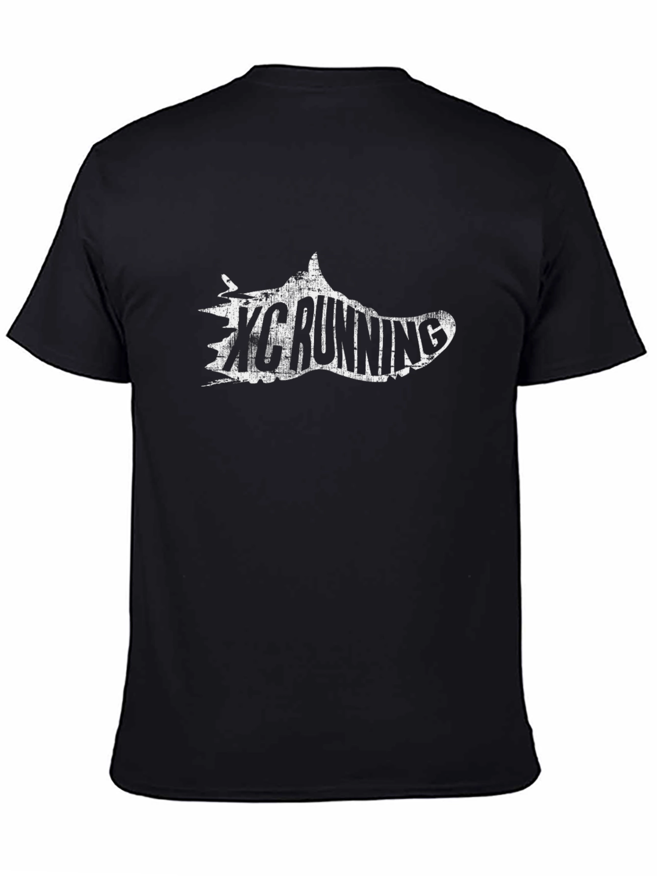 XC Running Shoe Graphic T-Shirt - Black