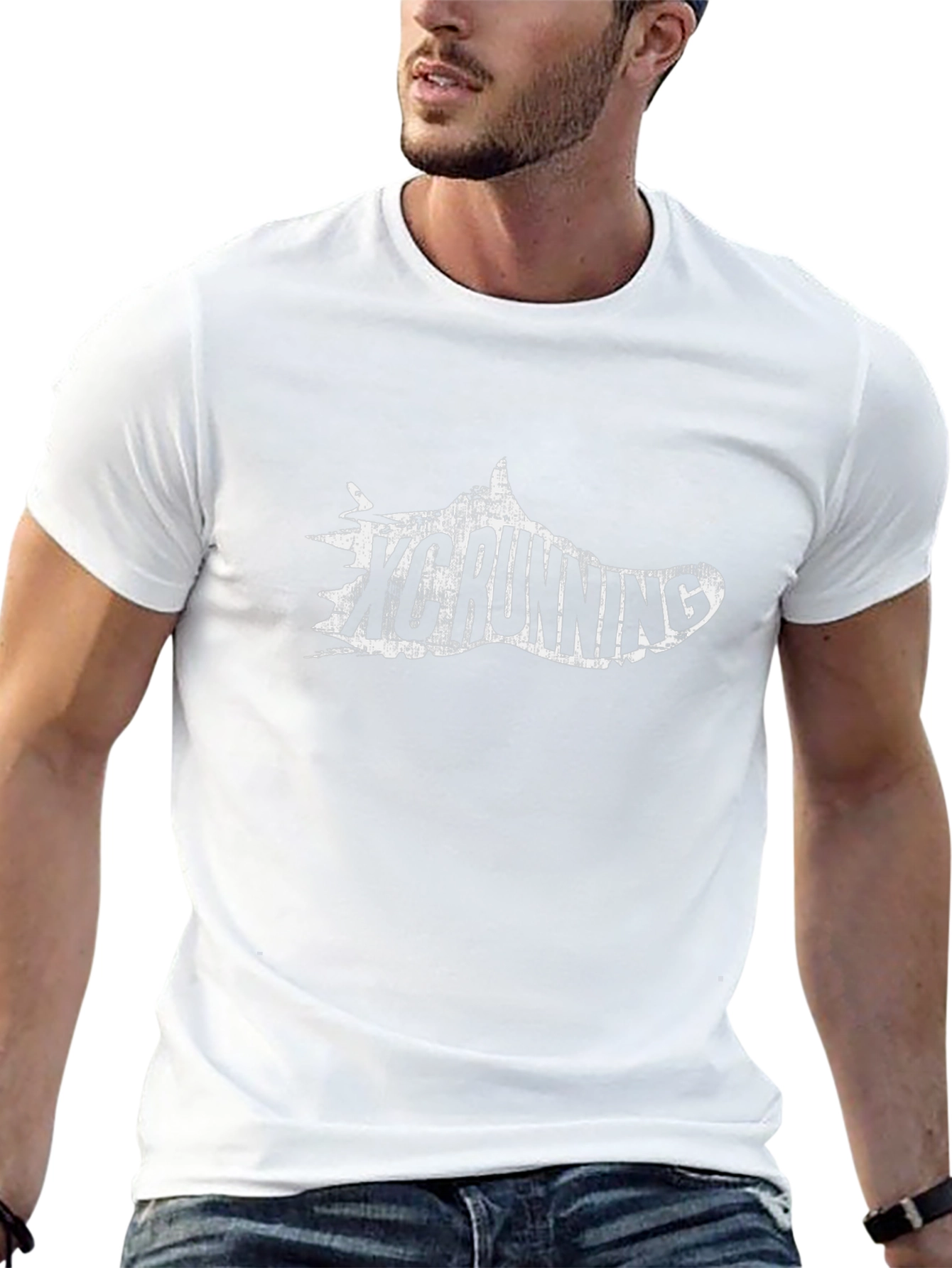 XC Running Shoe Graphic T-Shirt - Black