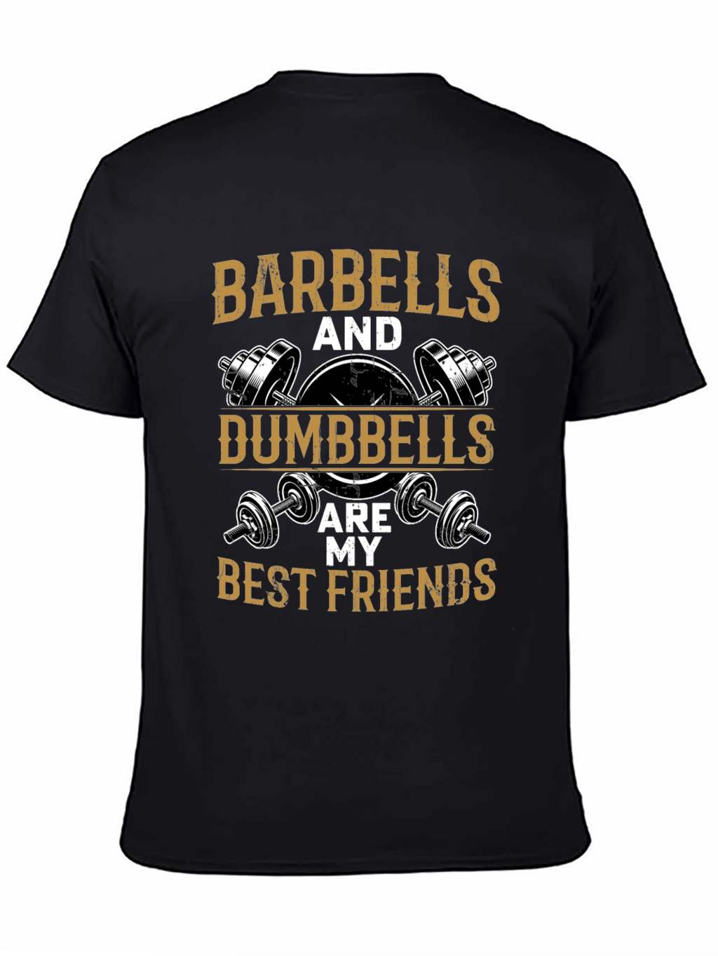 Barbells & Dumbbells Gym T-Shirt