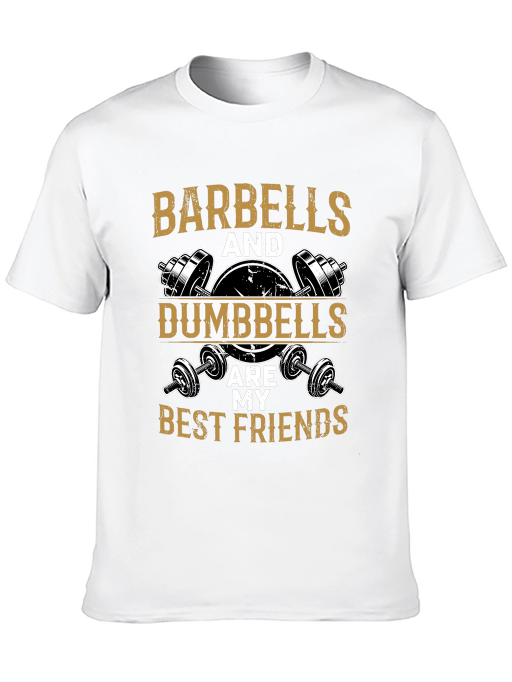 Barbells & Dumbbells Gym T-Shirt