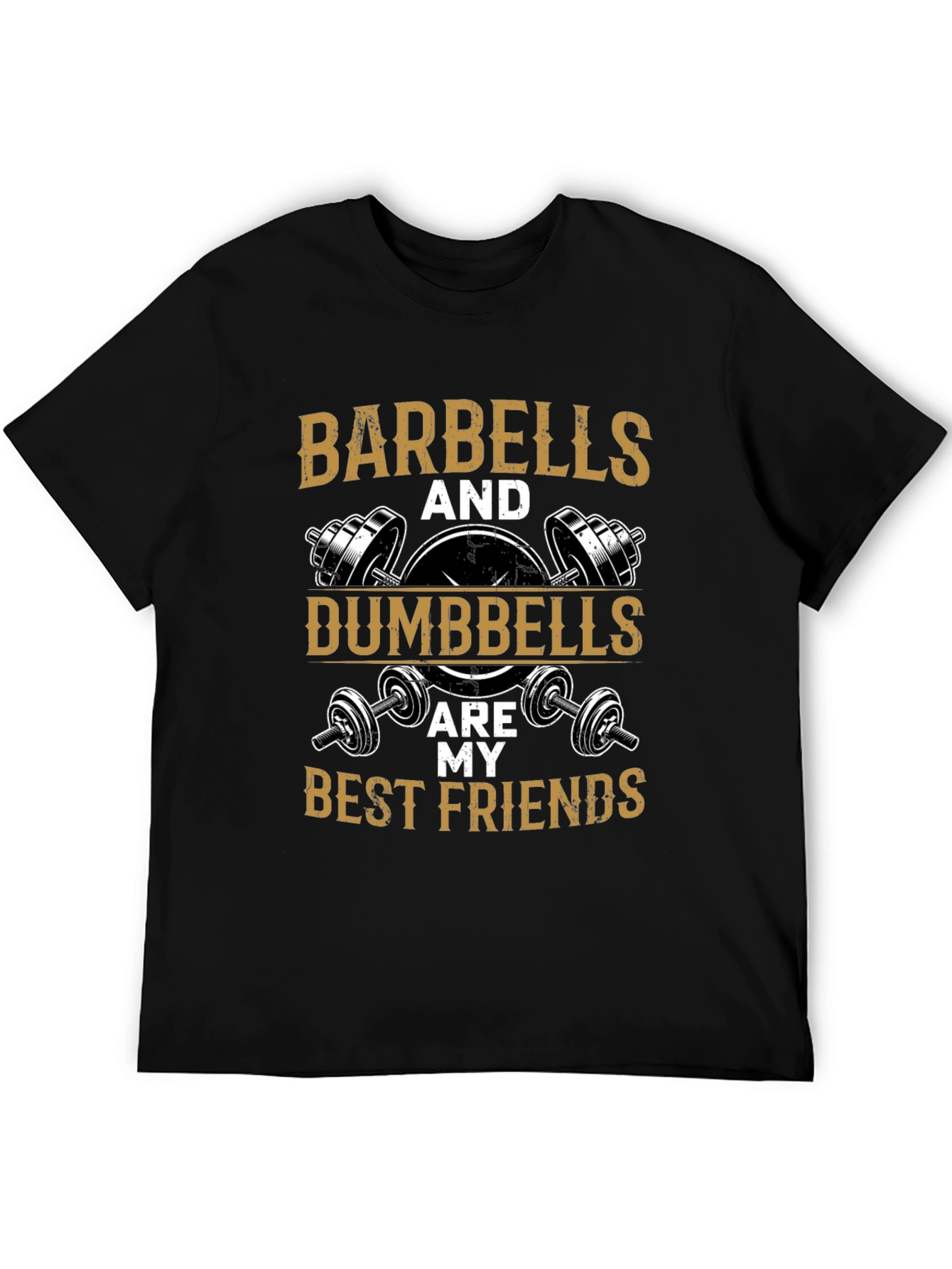 Barbells & Dumbbells Gym T-Shirt