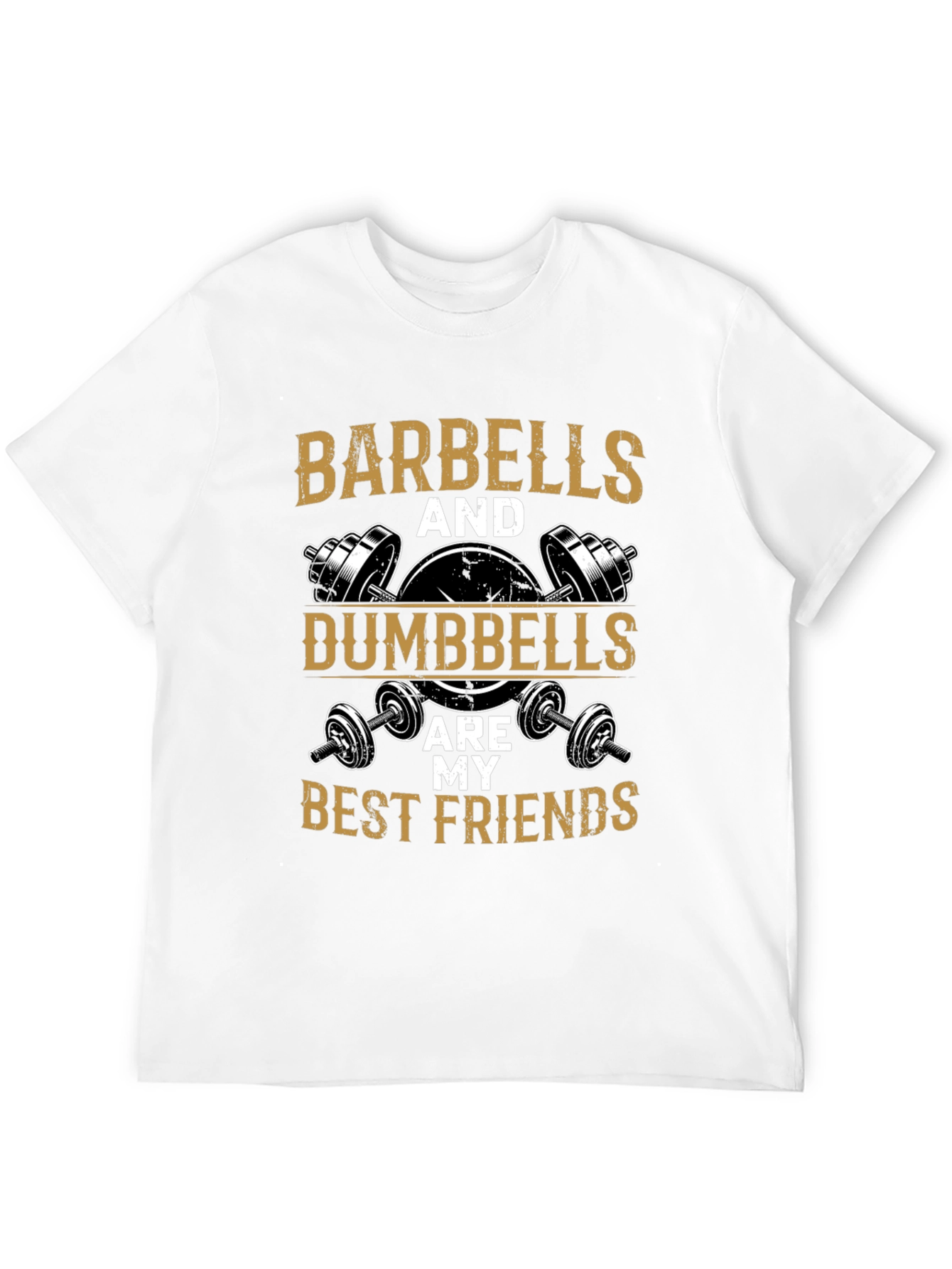 Barbells & Dumbbells Gym T-Shirt