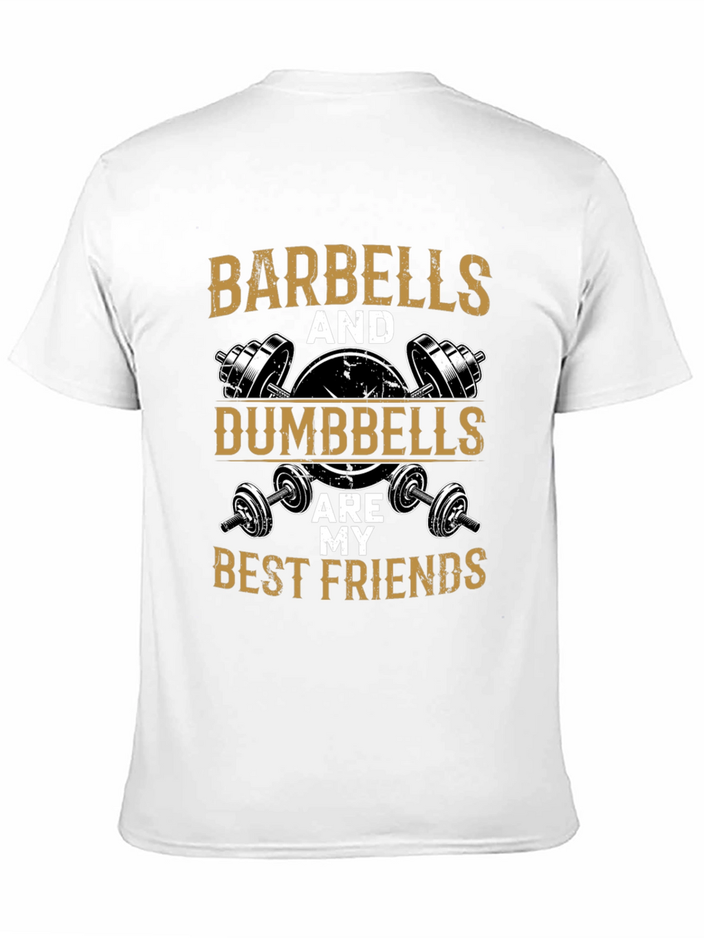 Barbells & Dumbbells Gym T-Shirt