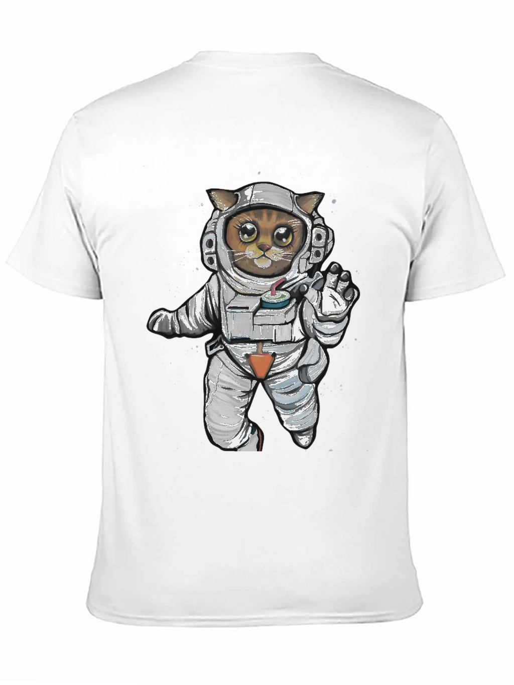Astronaut Cat Graphic Tee