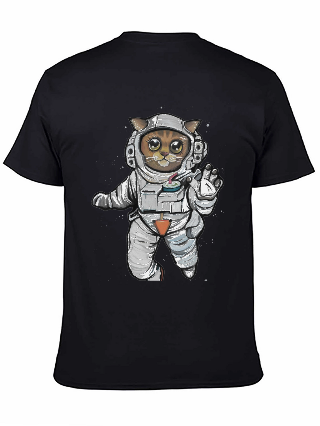 Astronaut Cat Graphic Tee