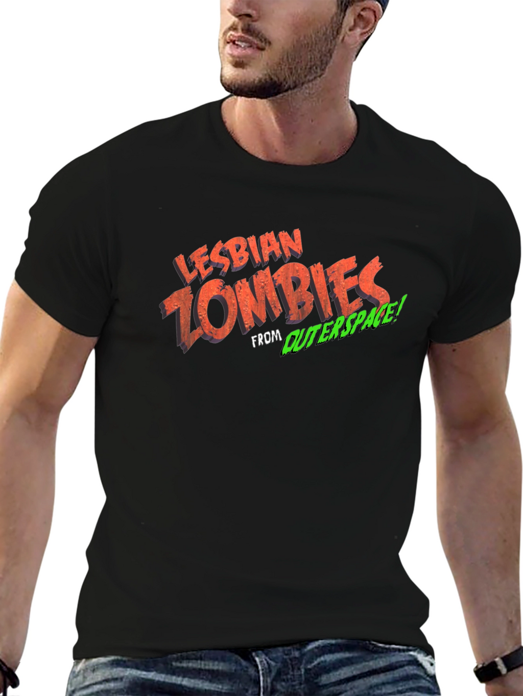 Lesbian Zombies From Outer Space T-Shirt