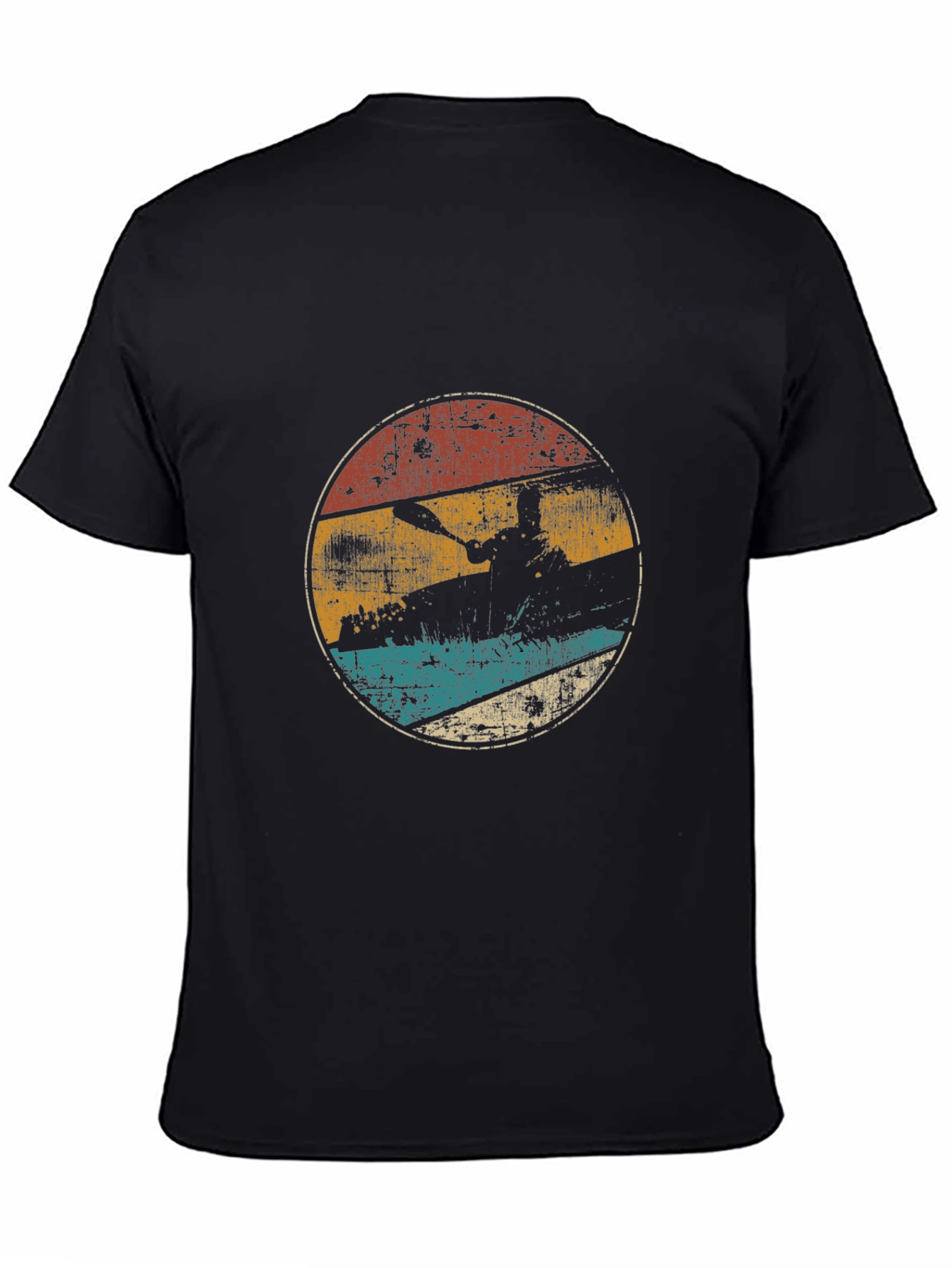 Retro Kayak T-Shirt - Vintage Style