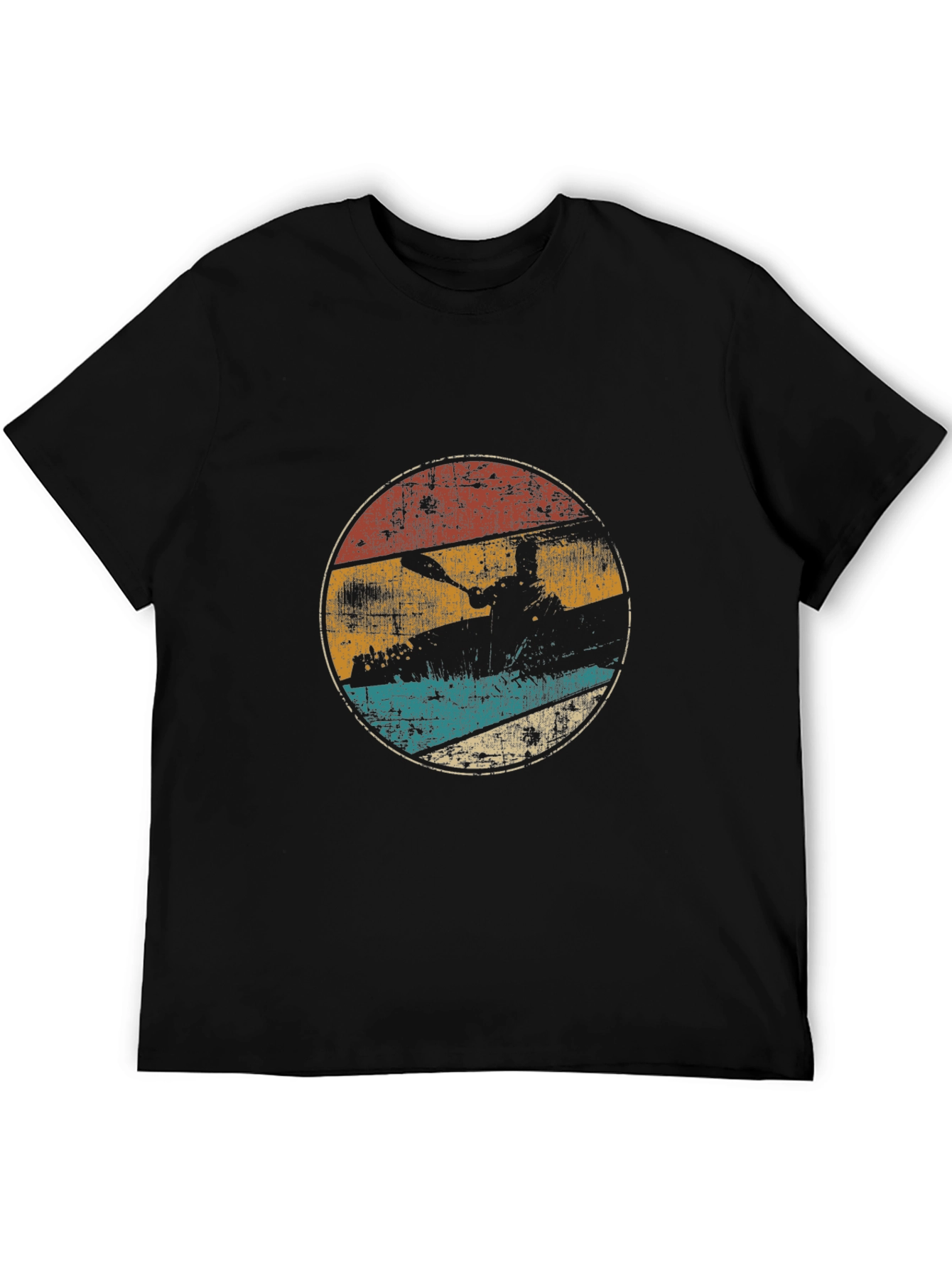 Retro Kayak T-Shirt - Vintage Style