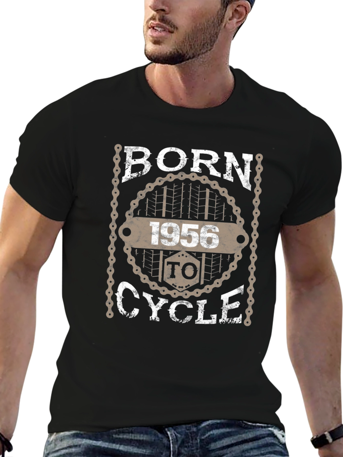 Born to Cycle 1956 T-Shirt