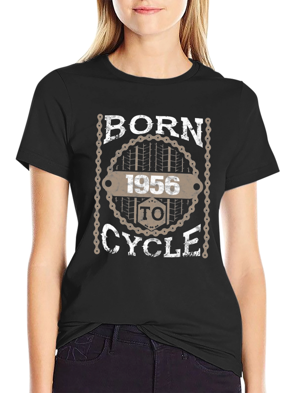 Born to Cycle 1956 T-Shirt