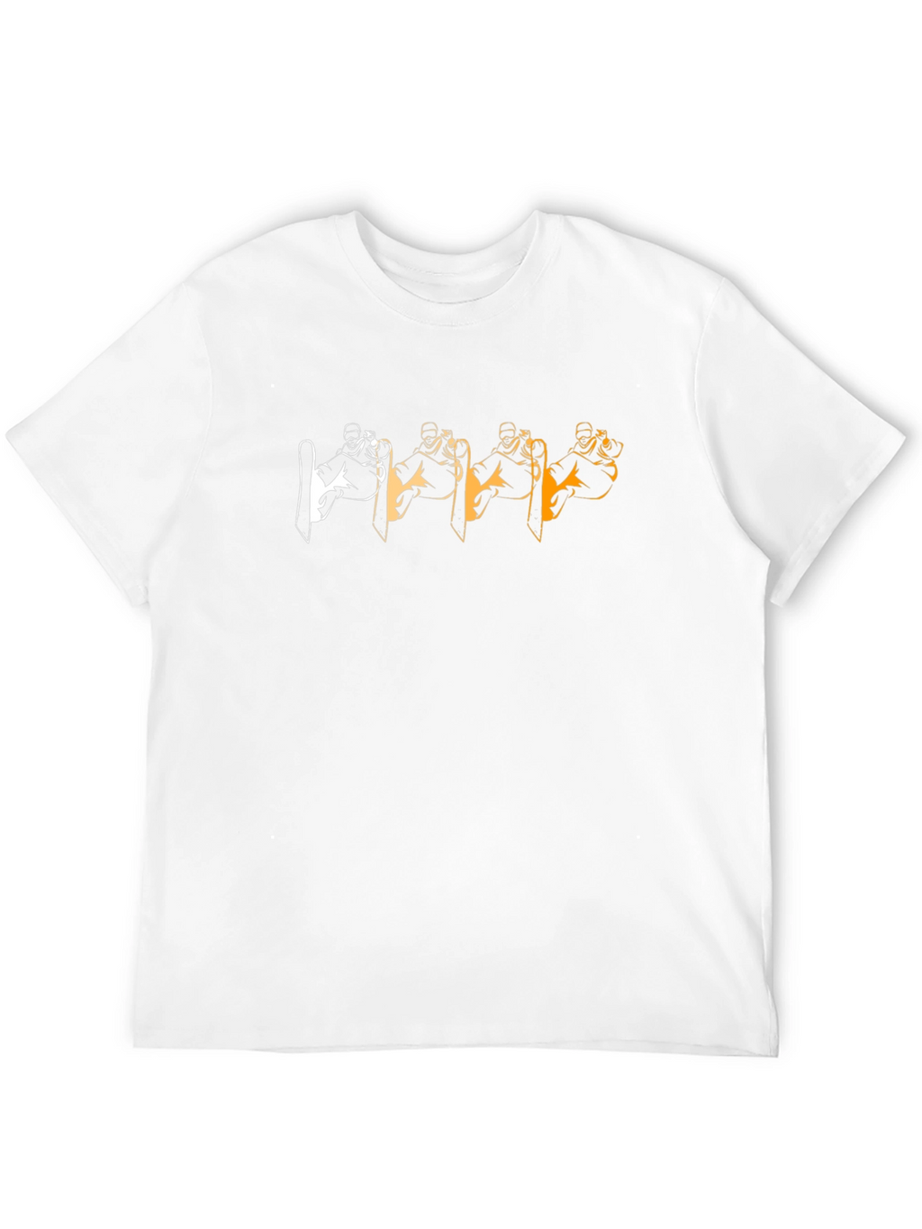 Cool Skier Graphic Tee - Black