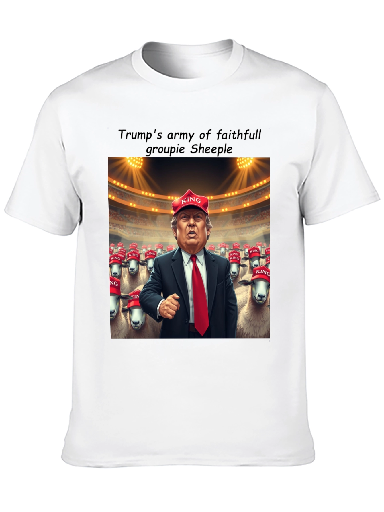 Trump Army Sheeple Graphic T-Shirt