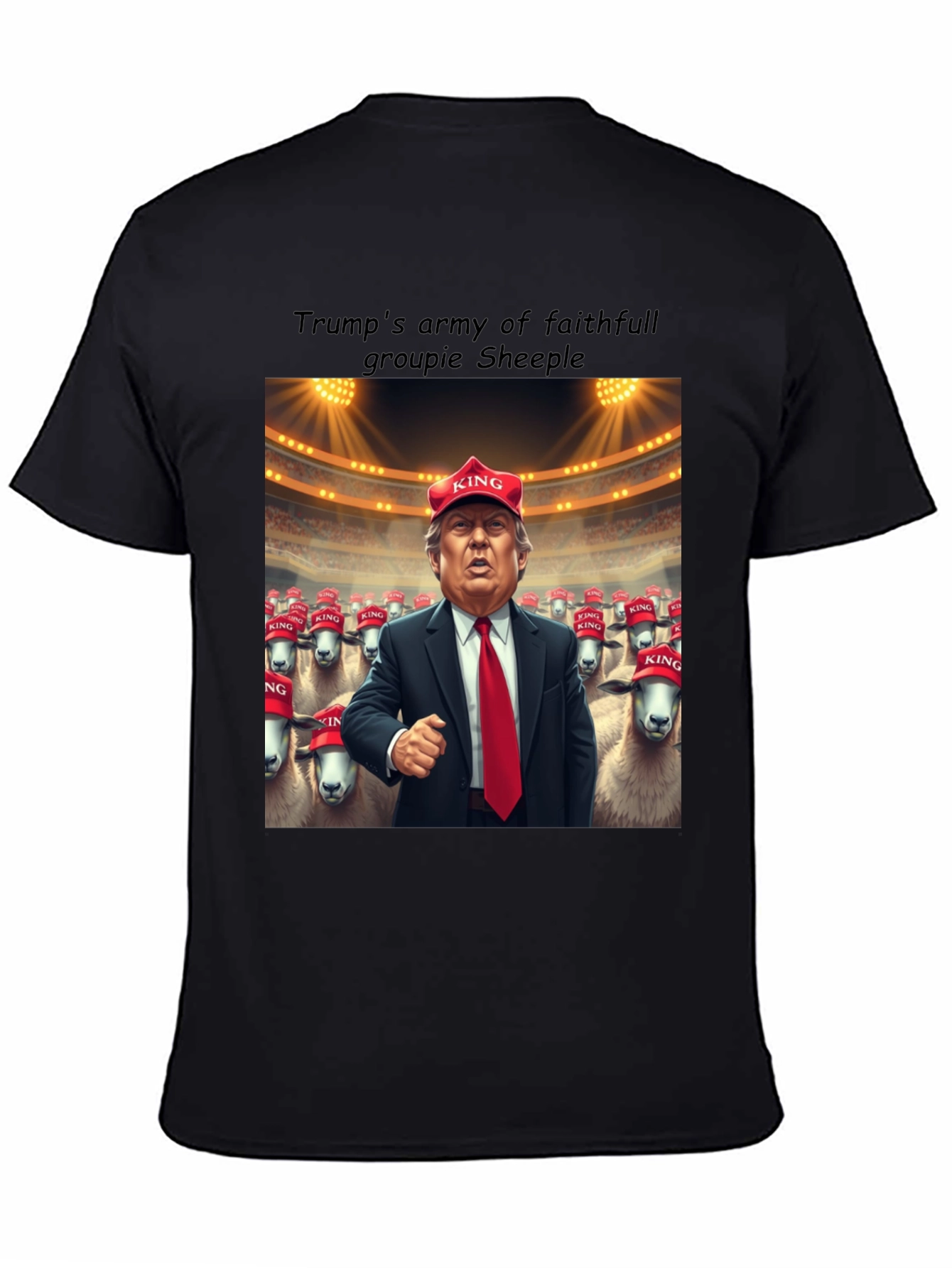 Trump Army Sheeple Graphic T-Shirt
