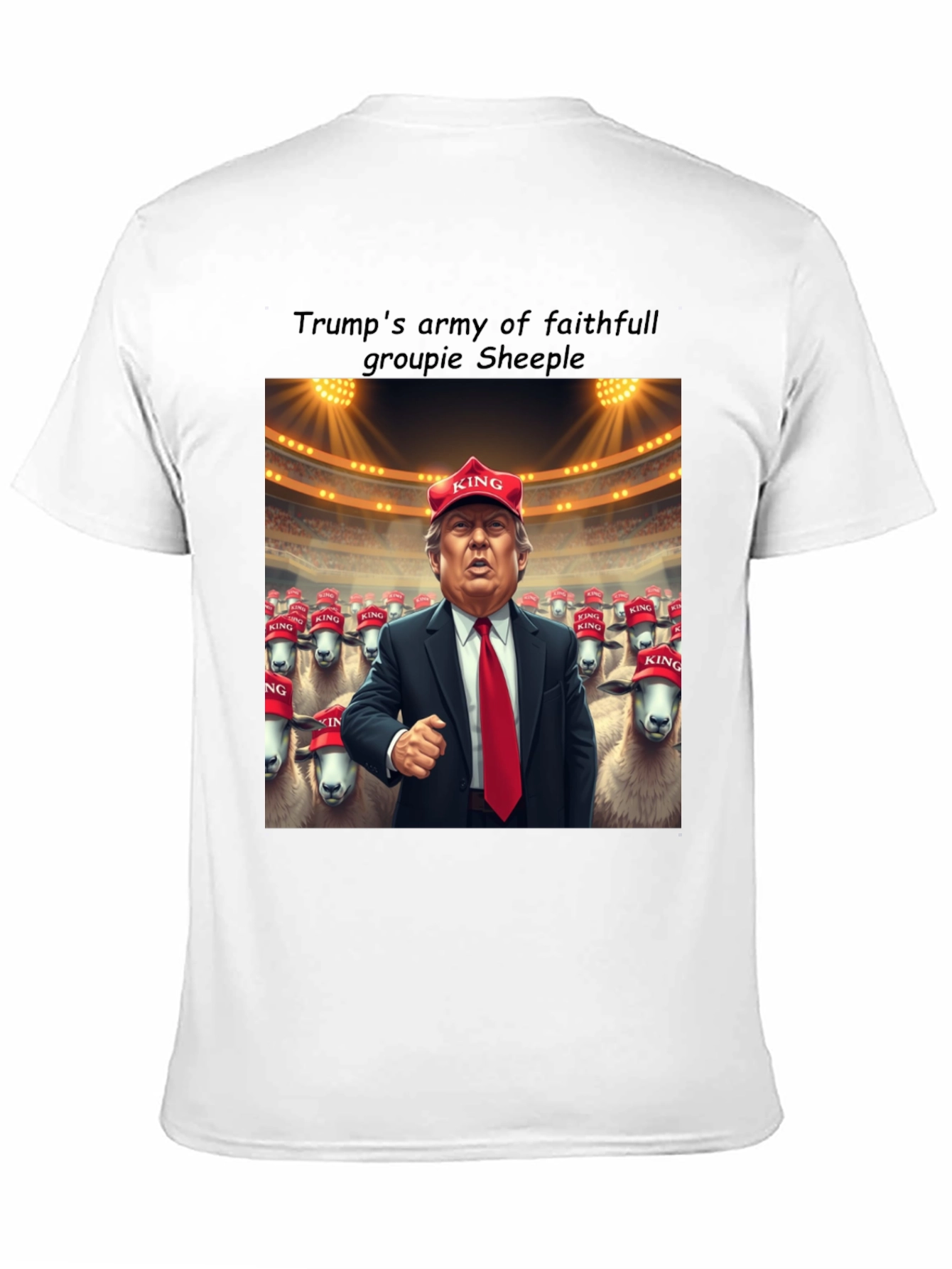 Trump Army Sheeple Graphic T-Shirt