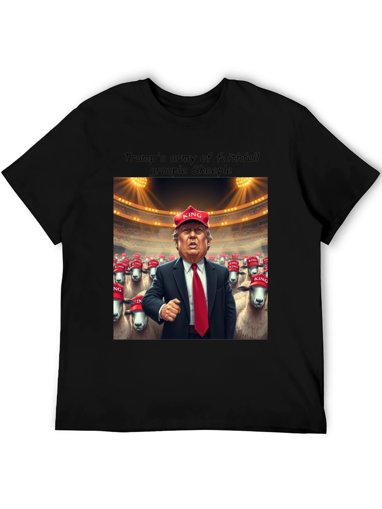 Trump Army Sheeple Graphic T-Shirt