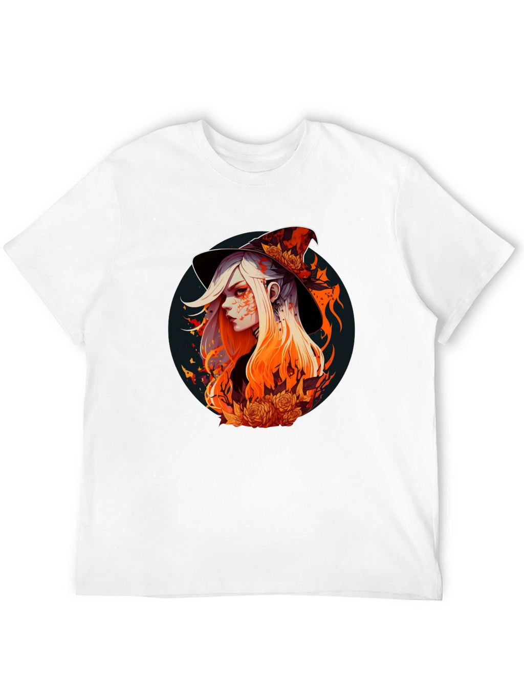 Witch Graphic Tee - Stylish Halloween T-Shirt