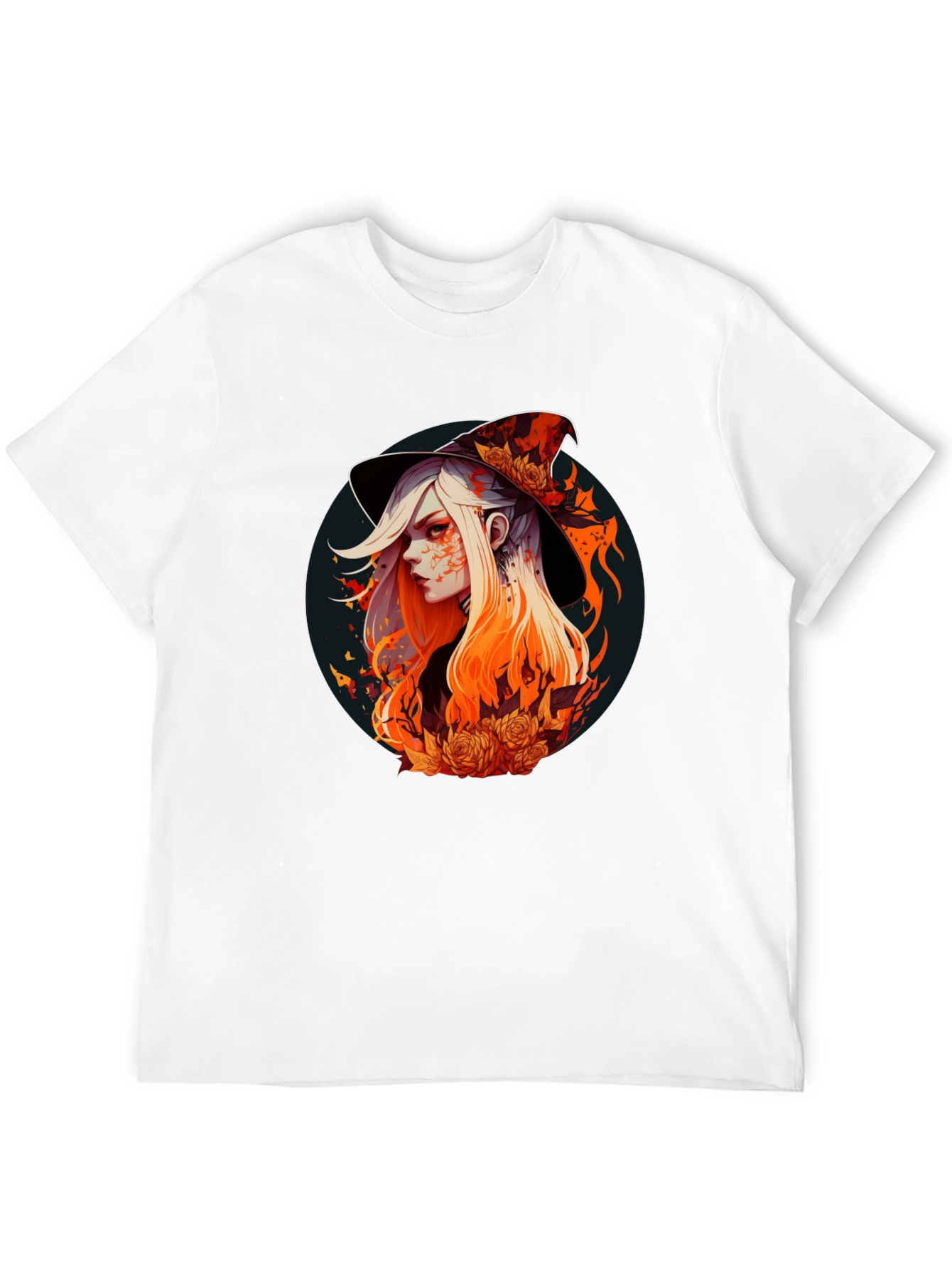 Witch Graphic Tee - Stylish Halloween T-Shirt