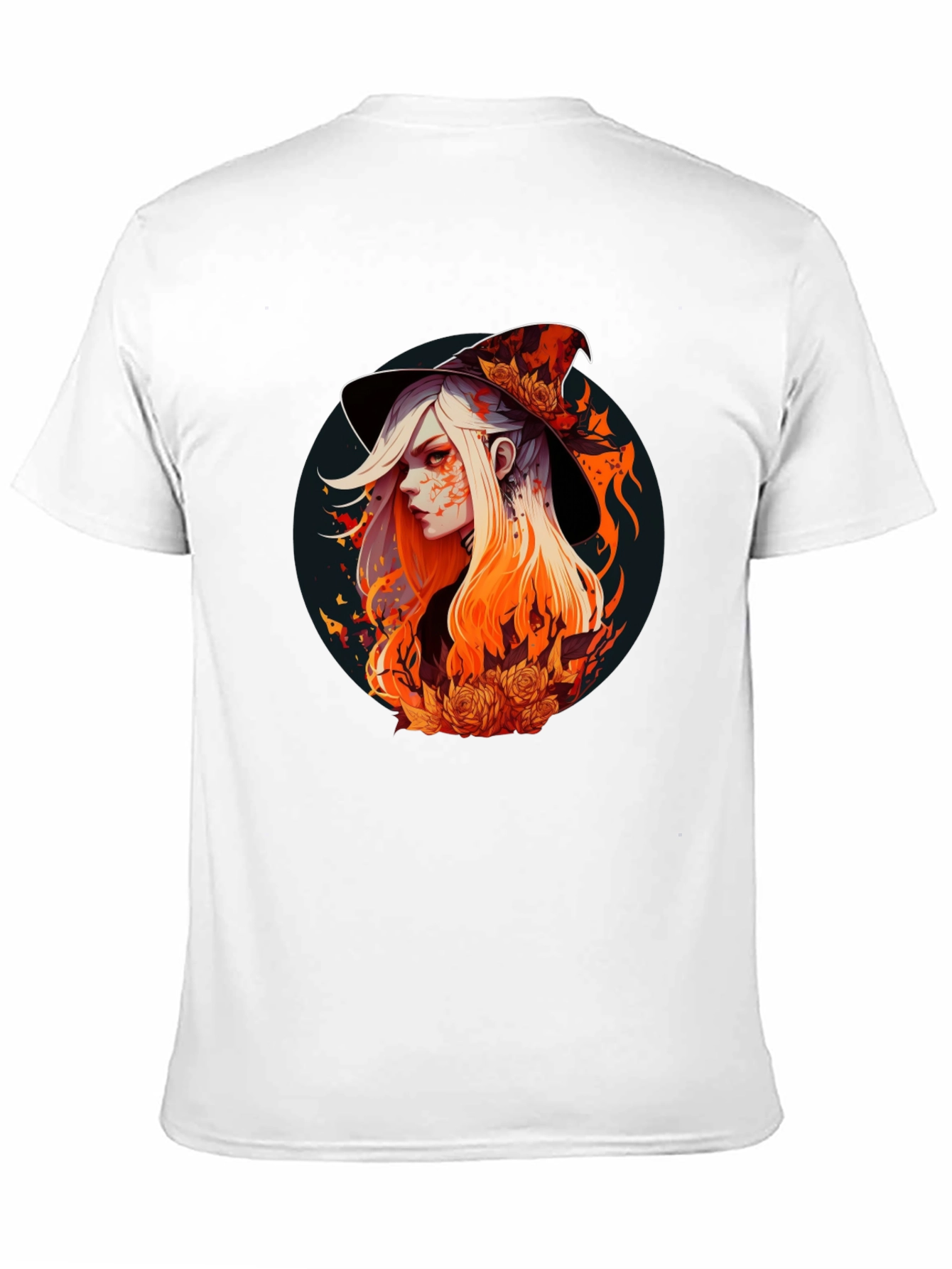 Witch Graphic Tee - Stylish Halloween T-Shirt