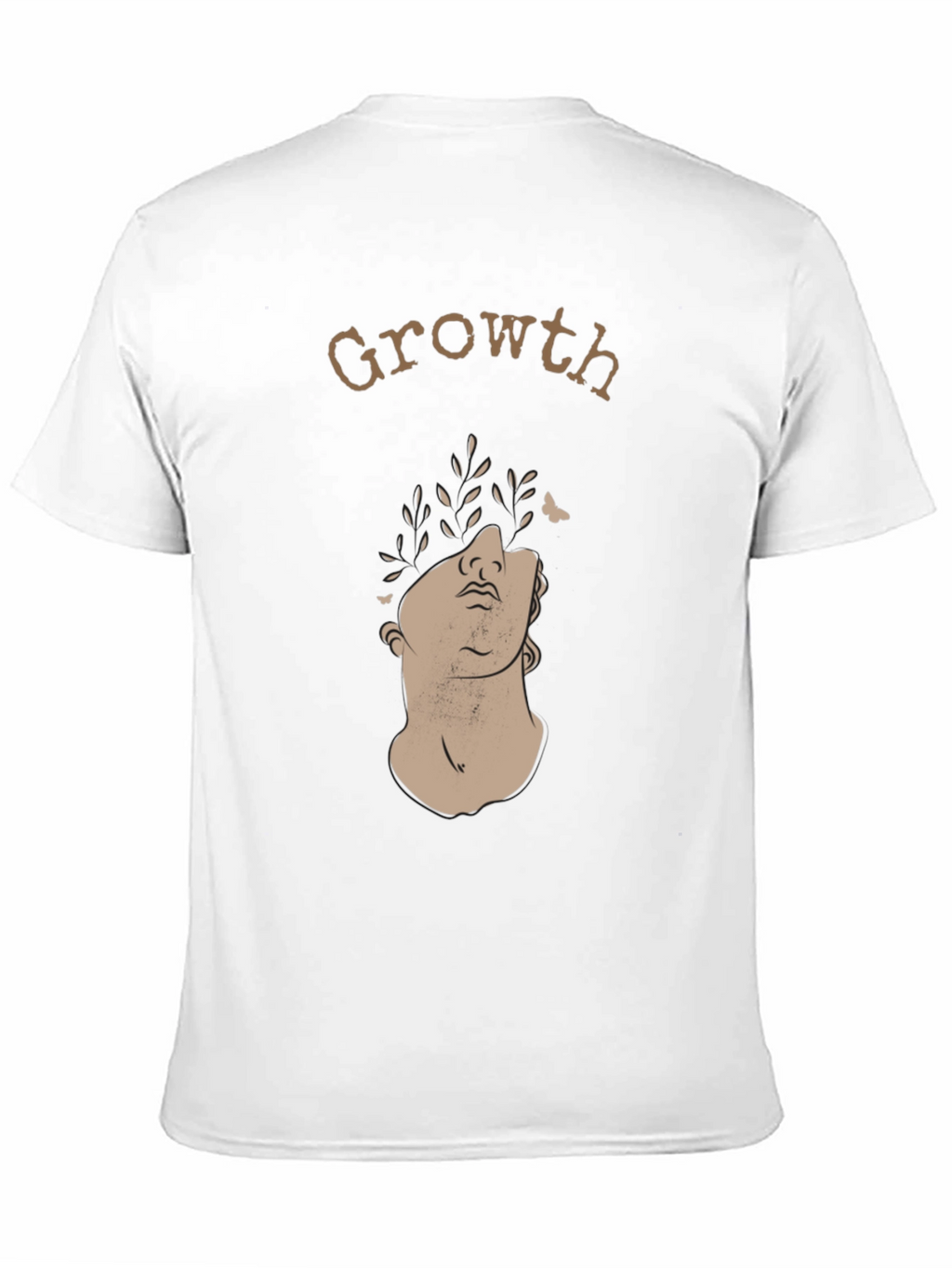 Growth T-Shirt - Artistic Statue Graphic Tee