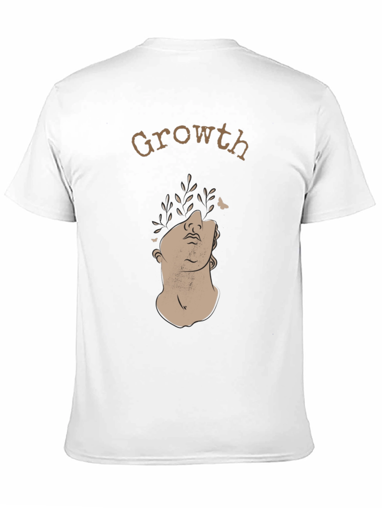 Growth T-Shirt - Artistic Statue Graphic Tee