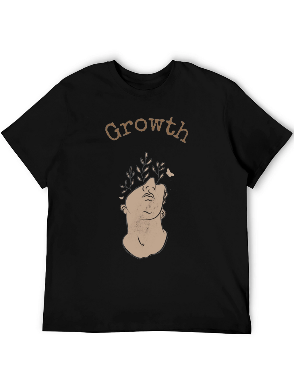 Growth T-Shirt - Artistic Statue Graphic Tee