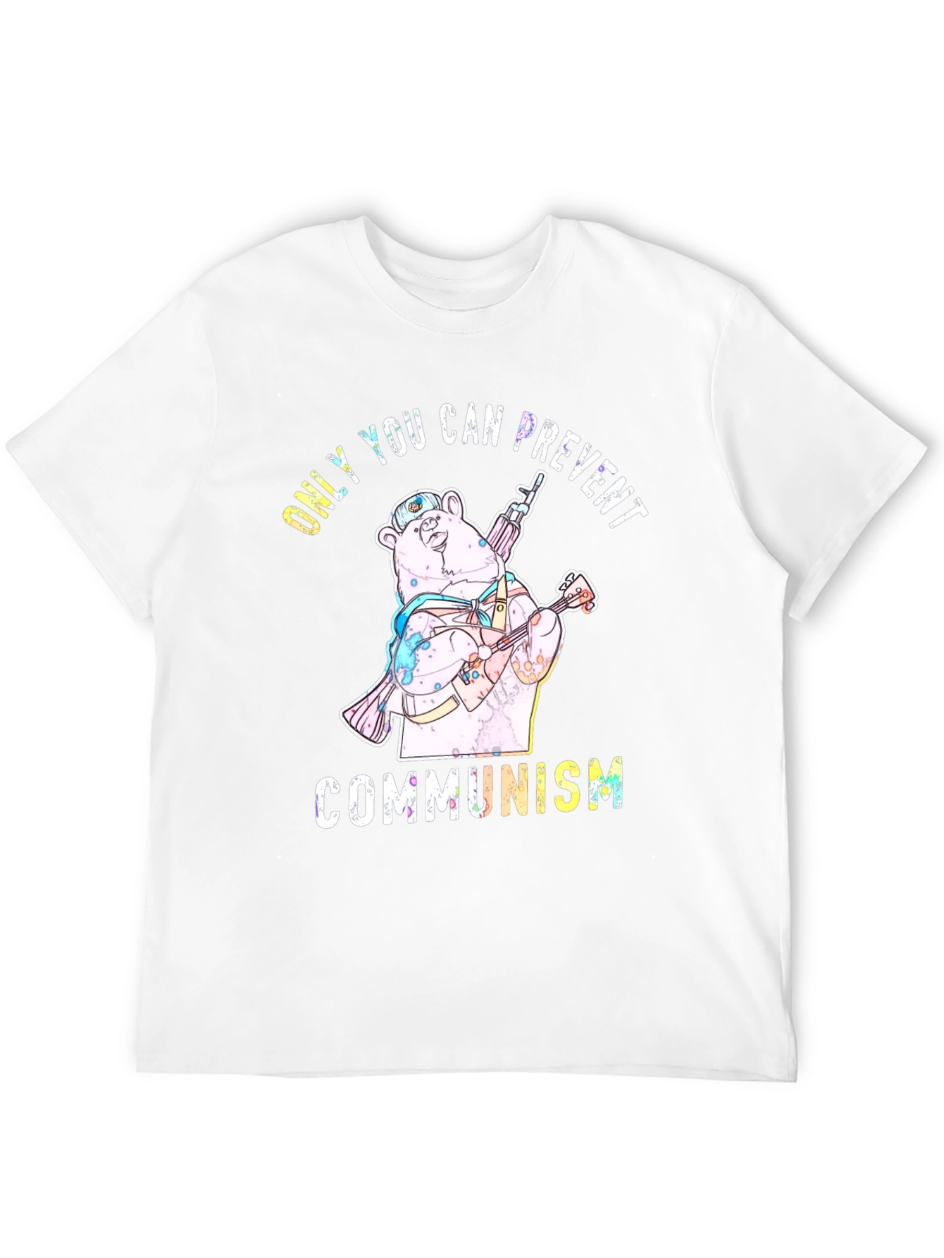 Prevent Communism Bear Graphic Tee