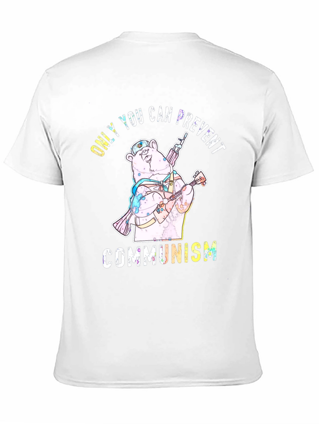 Prevent Communism Bear Graphic Tee
