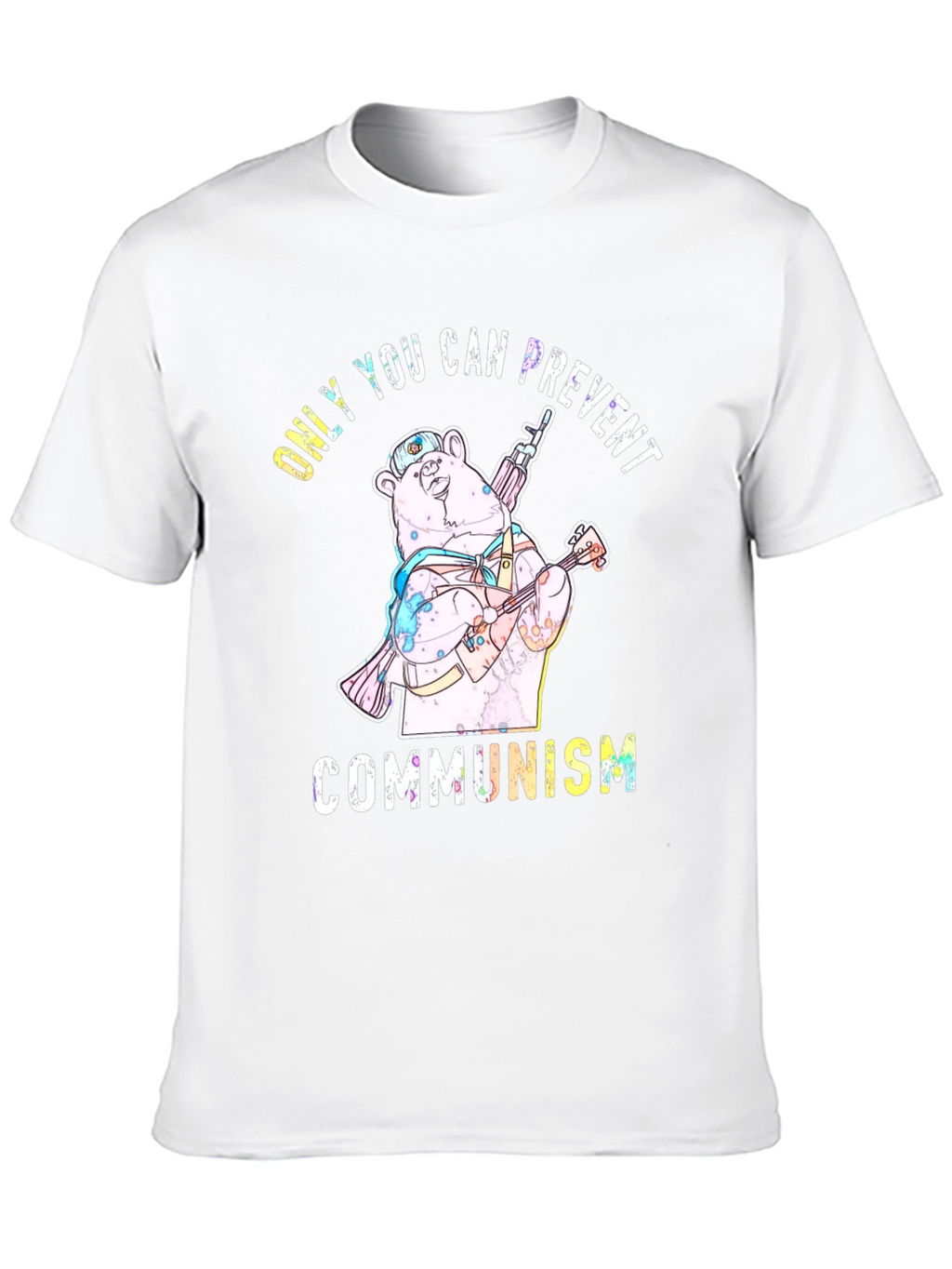 Prevent Communism Bear Graphic Tee