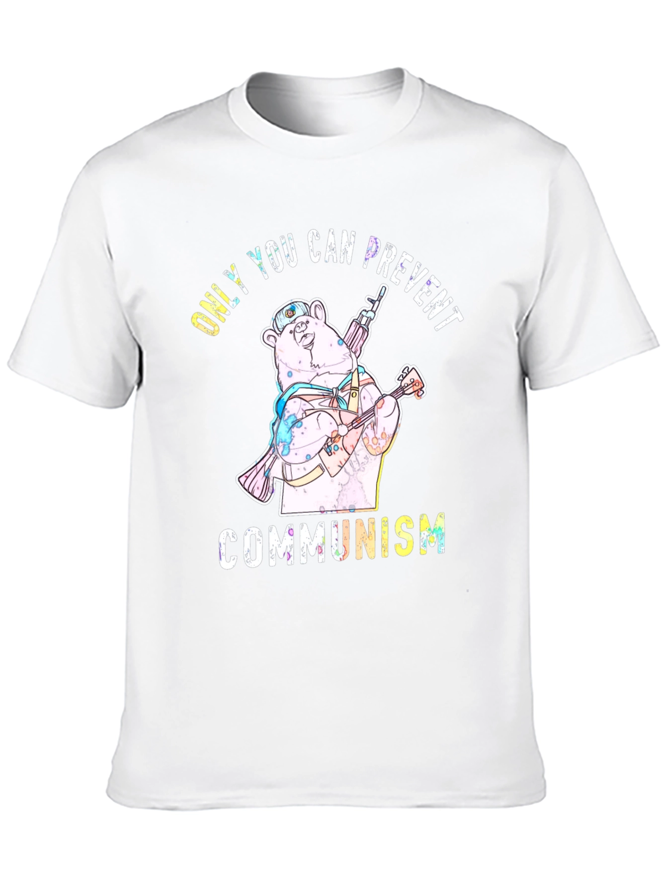 Prevent Communism Bear Graphic Tee
