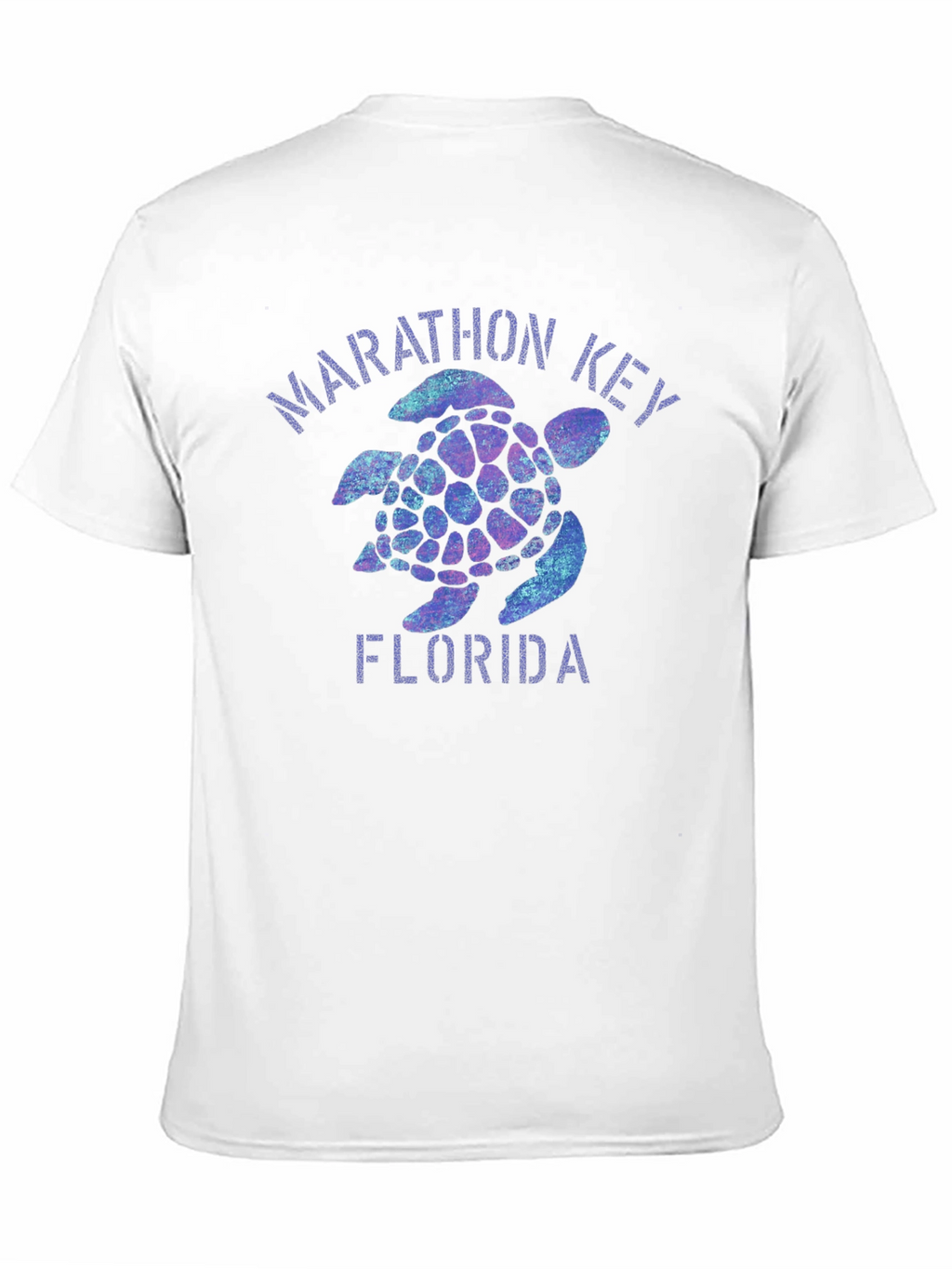 Marathon Key Florida Turtle Graphic T-Shirt