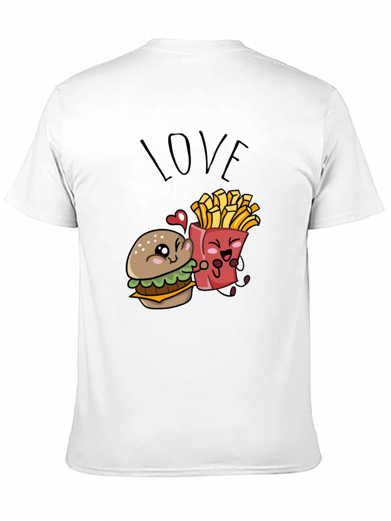 Burger & Fries Love T-Shirt