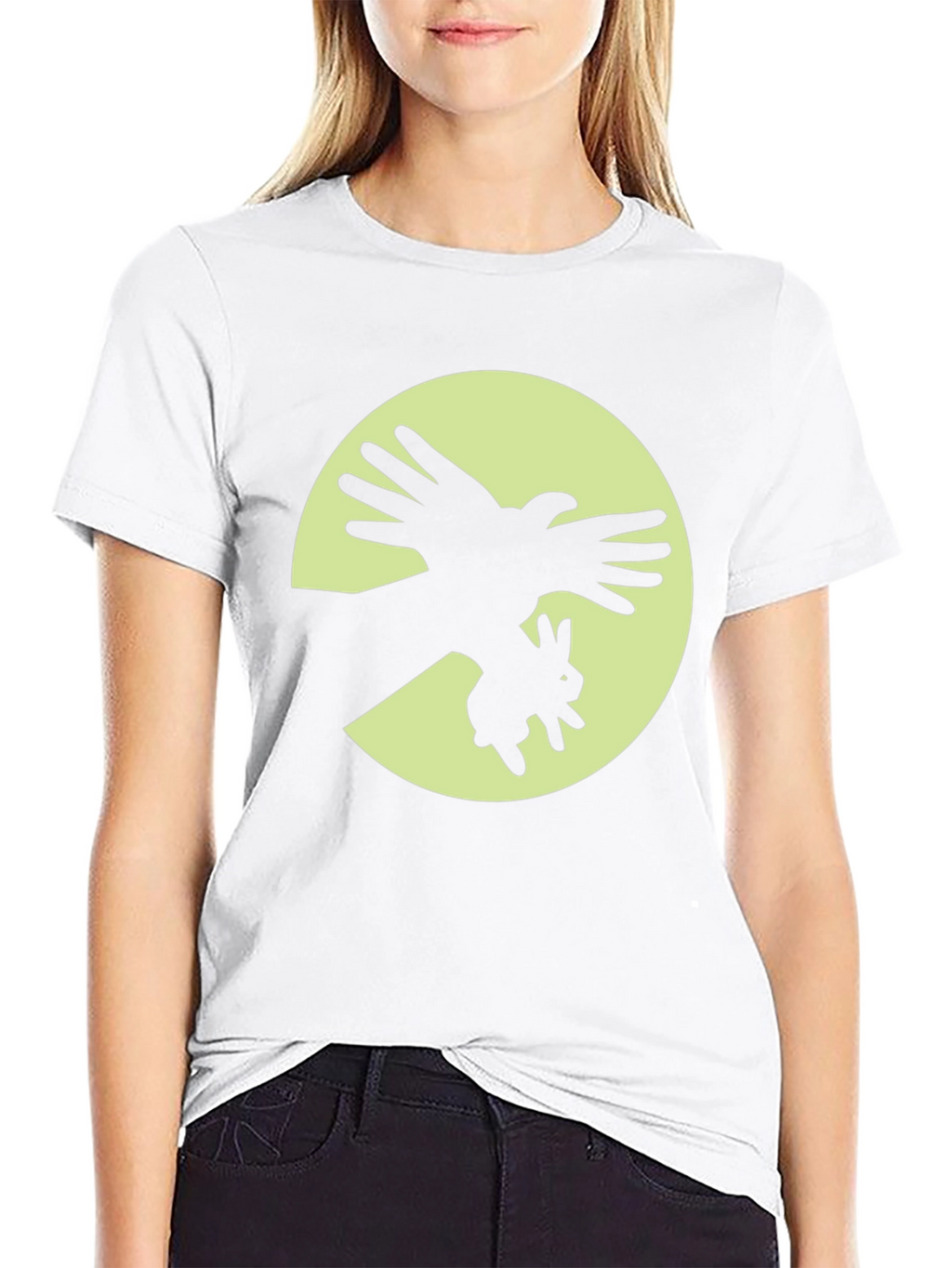 Shadow Puppet T-Shirt - Bird & Rabbit Design