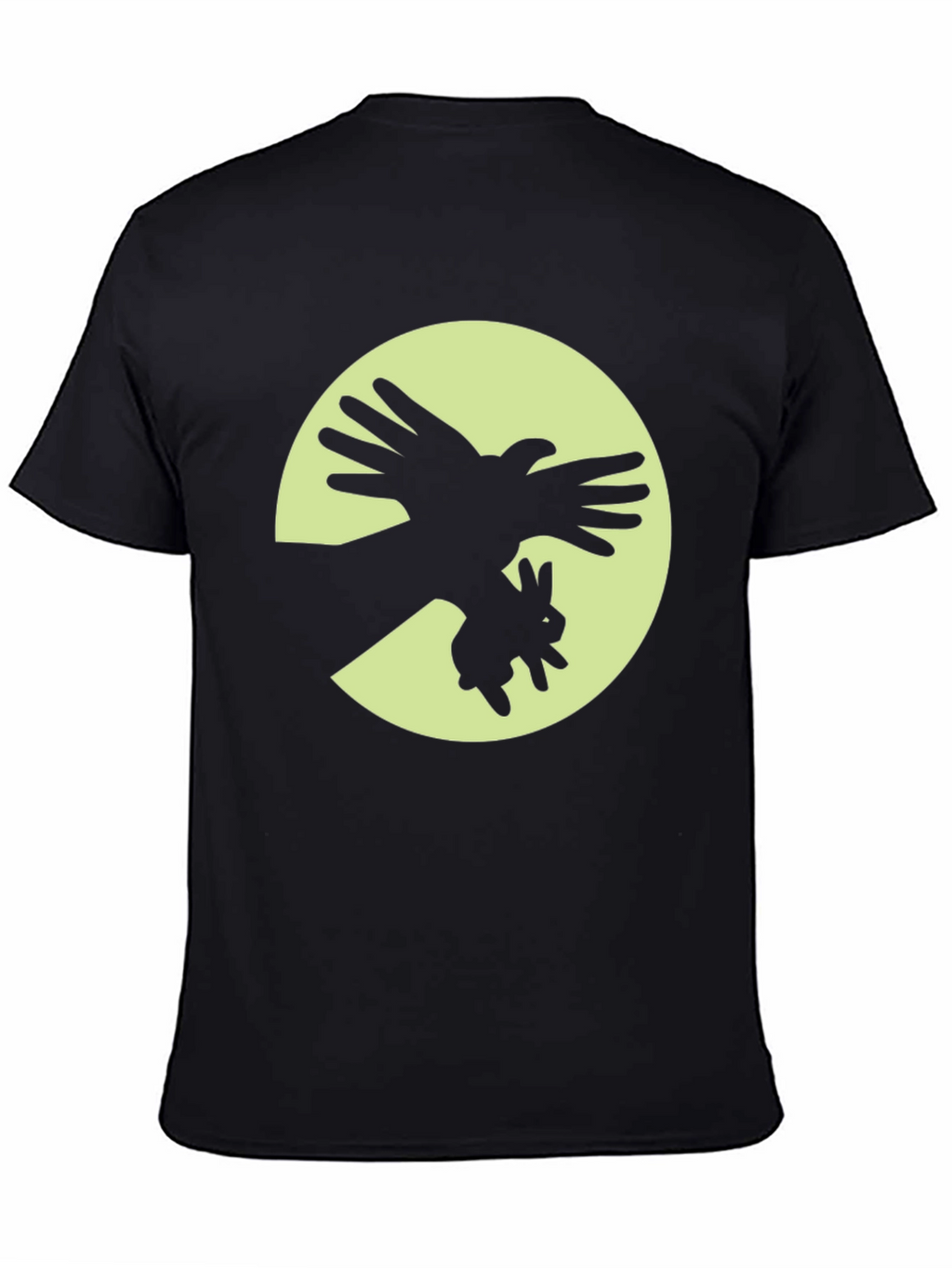 Shadow Puppet T-Shirt - Bird & Rabbit Design